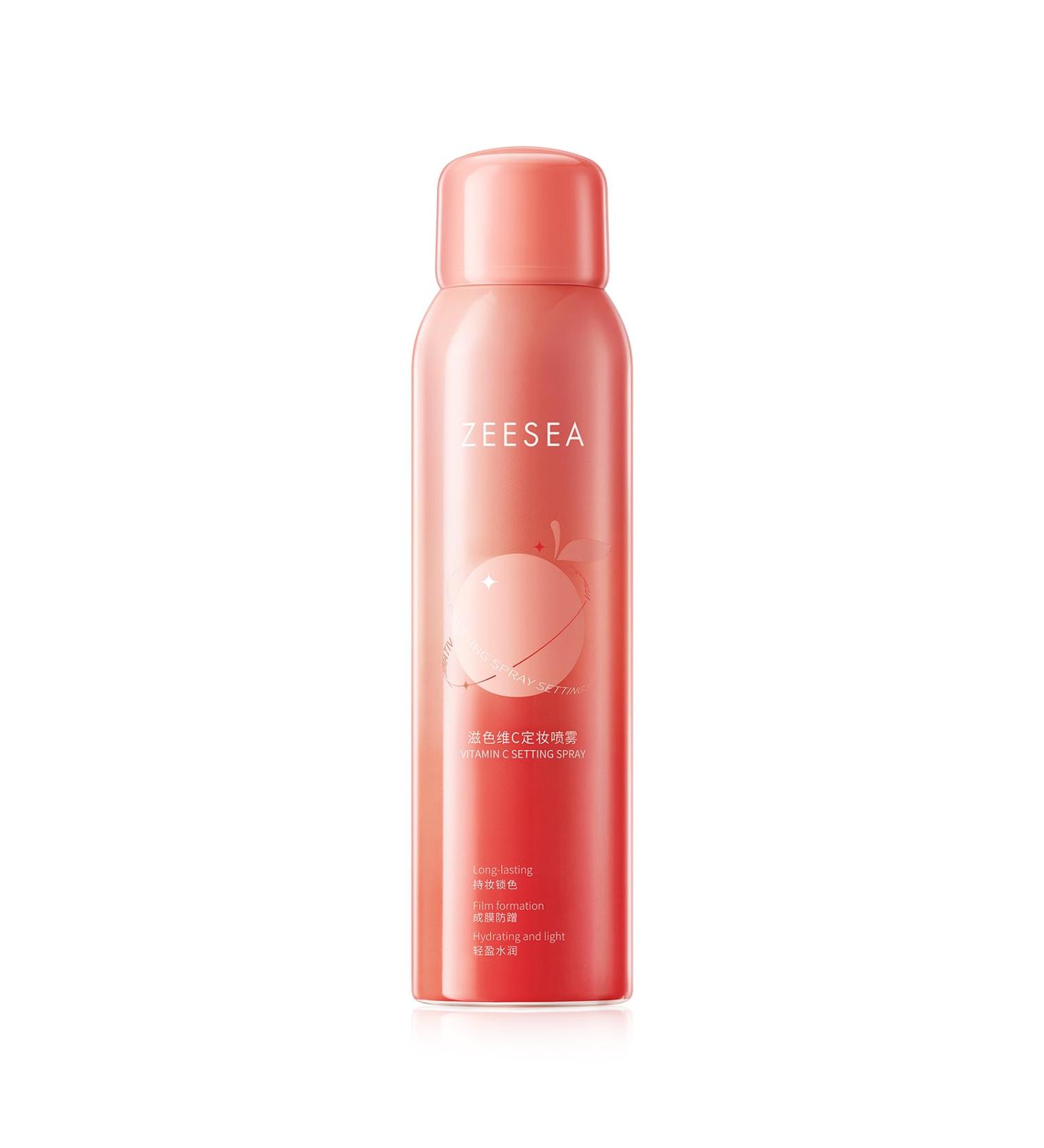 Zeesea Vitamin C Hydrating Makeup Setting Spray - 16-Hour Long-Lasting Oil Control Fixer Mist | Waterproof 100ml - Buy Online on GoSupps.com