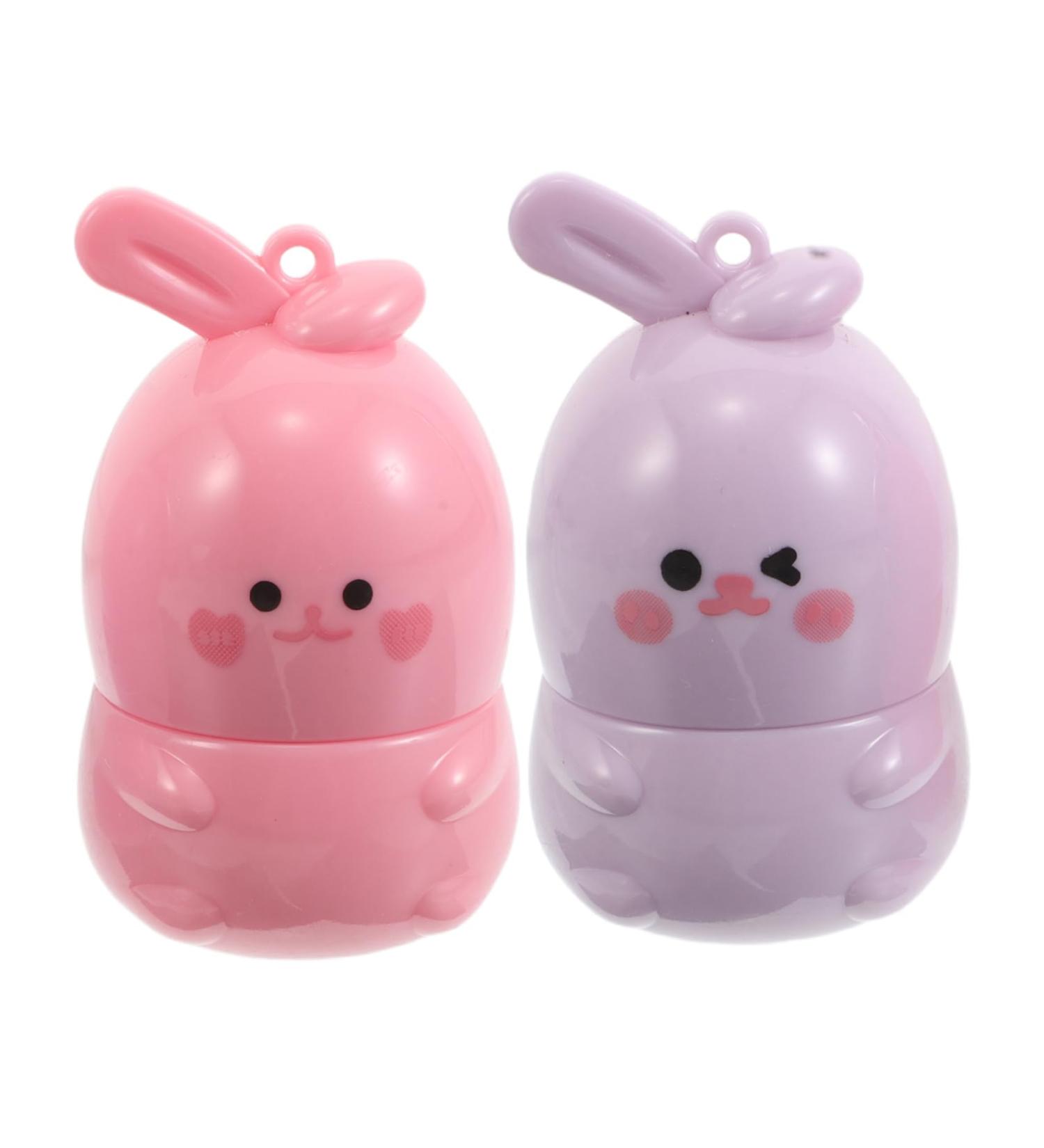  VALICLUD VALICLUD 2 Pieces Moisturizing Lip Balm: Kawaii Bunny-Shaped Color-Changing Lipstick for Teen Girls Hydrating and Softening Lip Care Birthday Party Favors - Buy Online on GoSupps.com