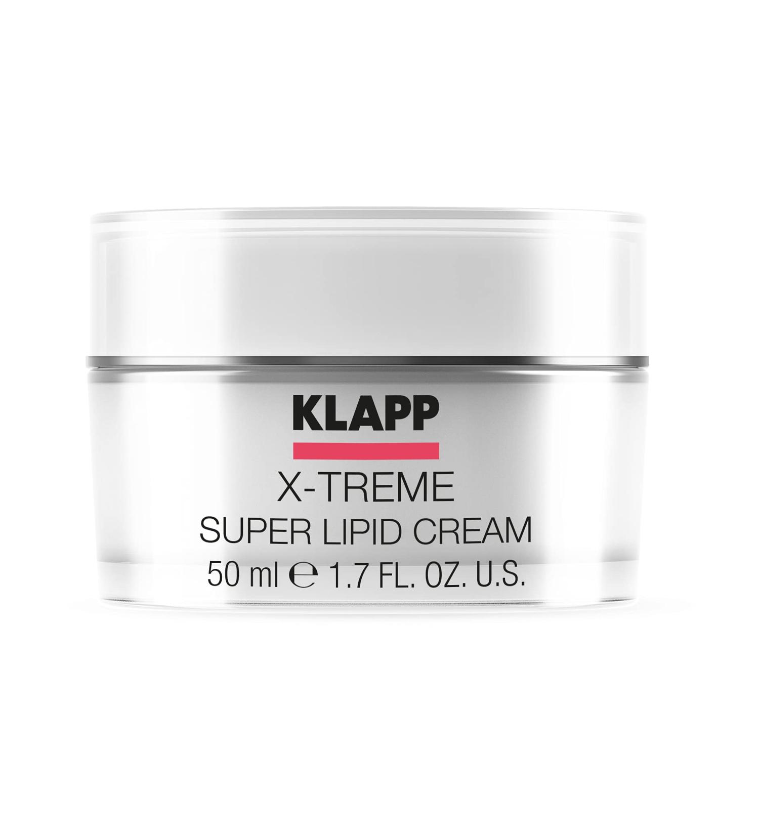 KLAPP Cosmetics X TREME Super Lipid Cream (50 ml) - Hydrating Moisturizer for All Skin Types | International Shipping Available - Buy Online on GoSupps.com