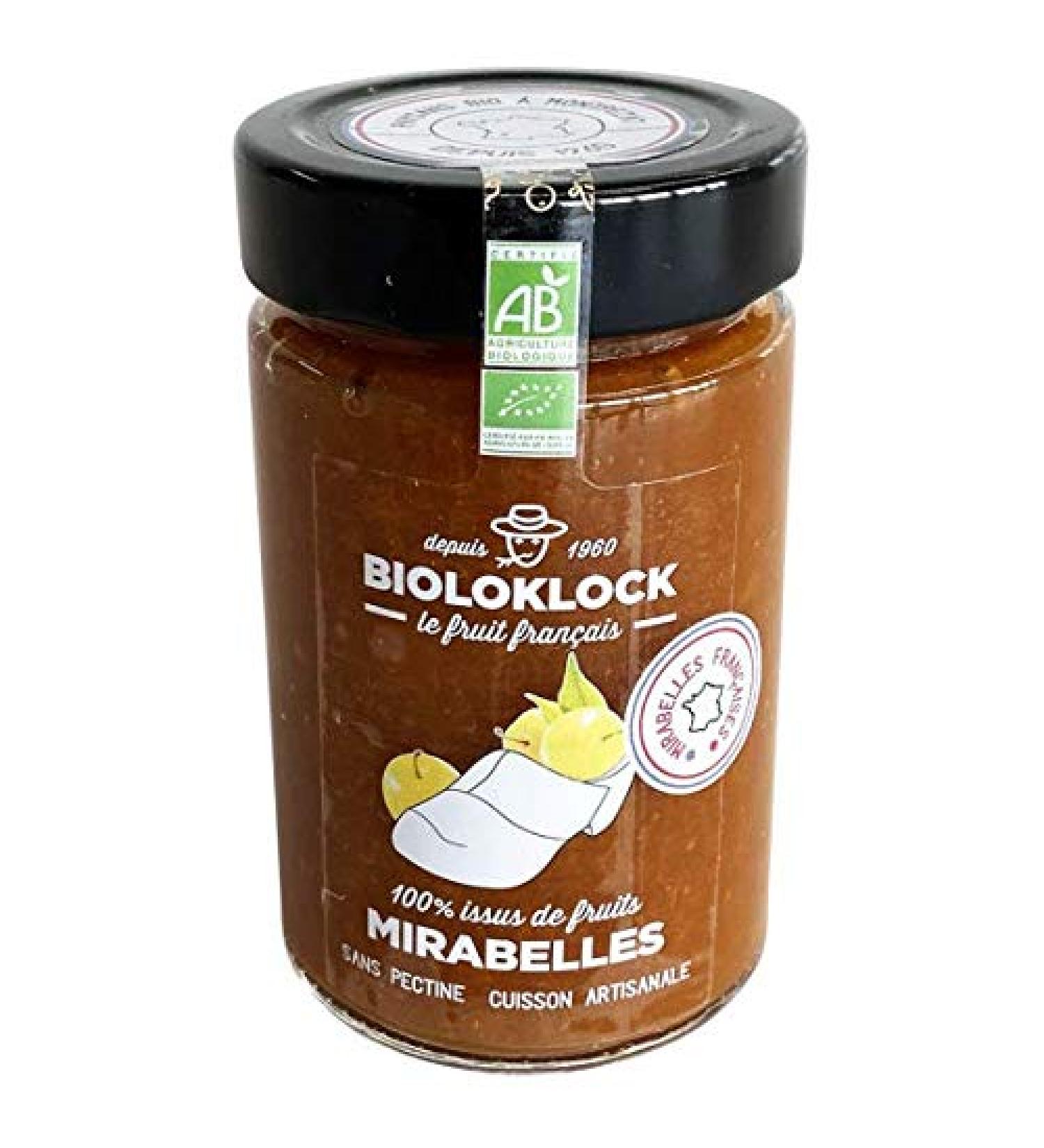 BIOLO'KLOCK From Mirabelle Fruits French Fruits 210 g