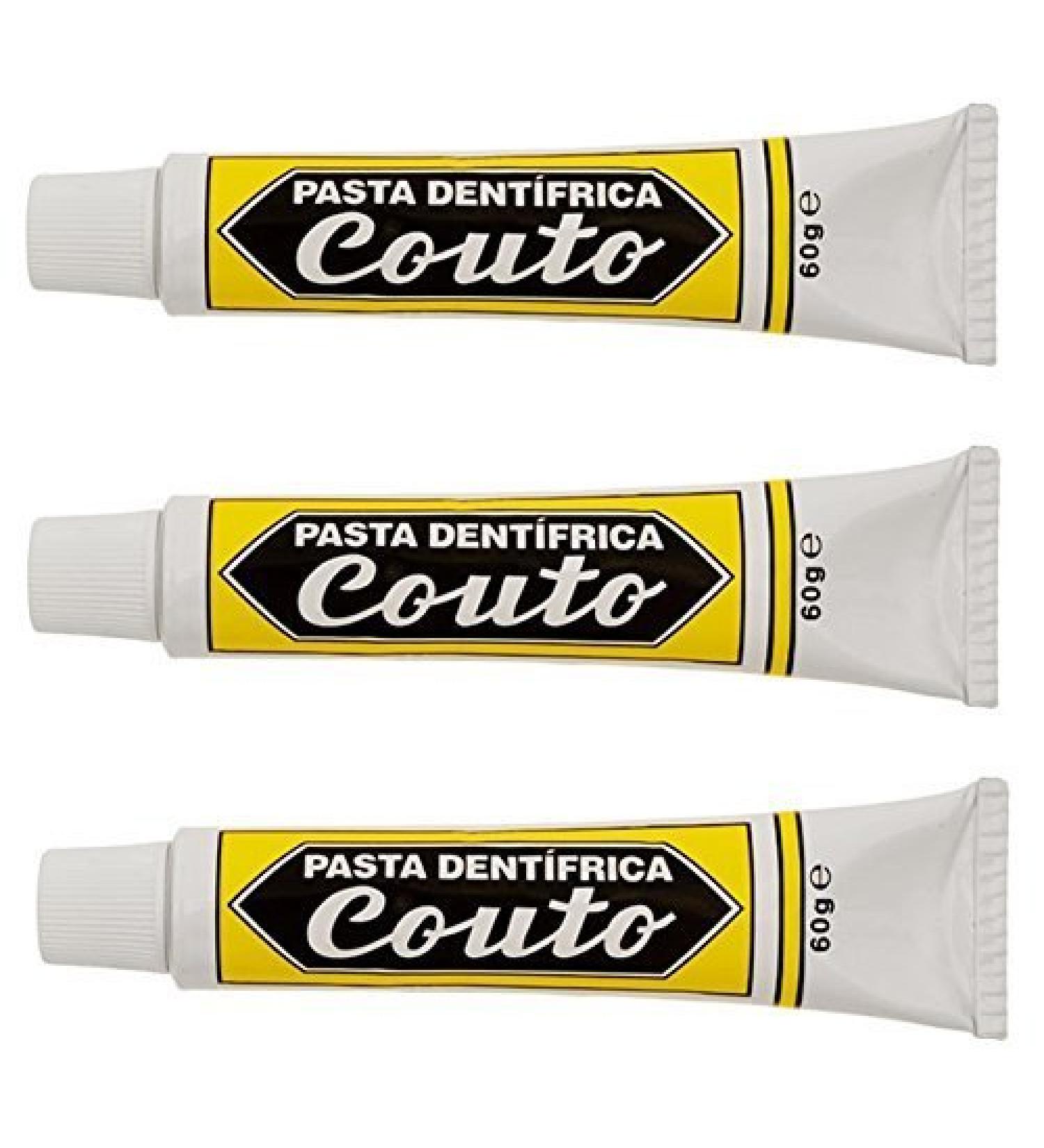Pasta Dentifrica Couto Medical Toothpaste 2 Oz  3 Boxes