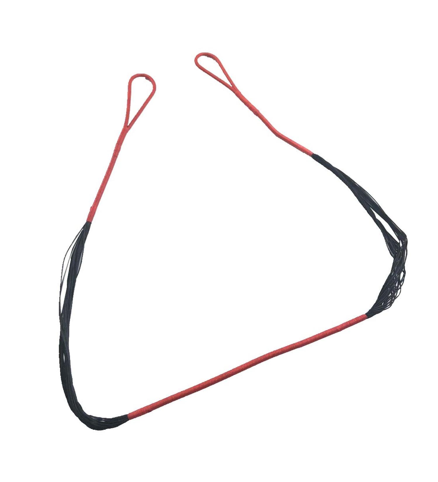 JJZS 26.5 Replacement Bow String for CRS-004C Crossbow - 175lbs Draw Weight, Polyester Fiber, Black&Red - Buy Online on GoSupps.com