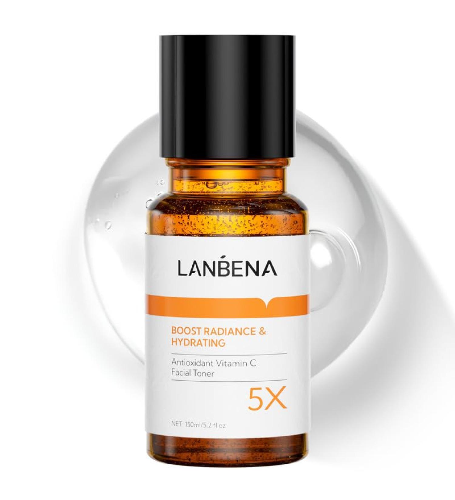 LANBENA Brightening Vitamin C Toner | Hydrating Alcohol-Free Facial Toner for Even Skin Tone & Radiance - Shop Now - Buy Online on GoSupps.com