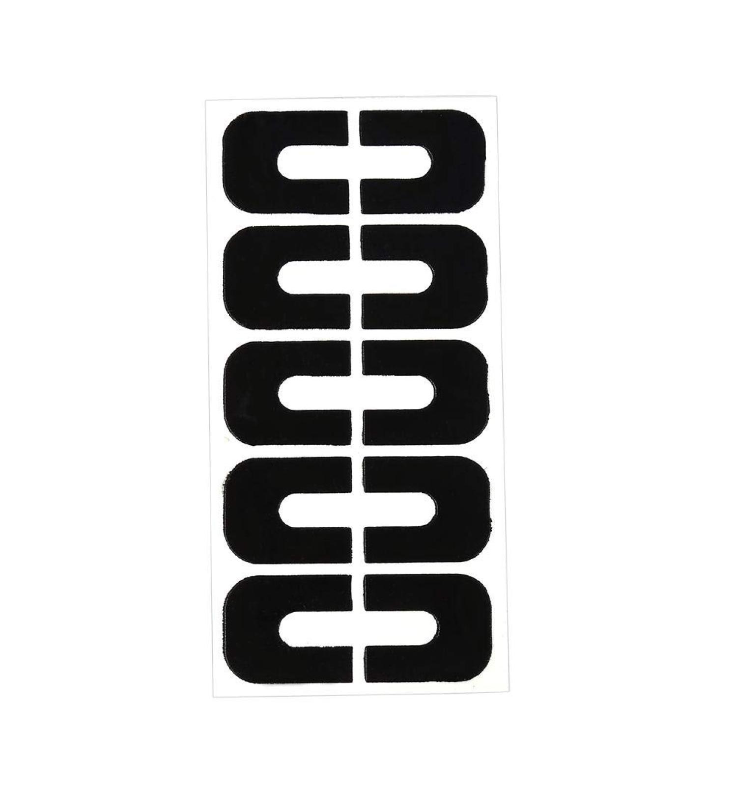 Nail Art Protector Cover 10 Pcs - Spill Proof Nail Sticker for Professional Manicure | Gilrs & Women (1#) - Buy Online on GoSupps.com
