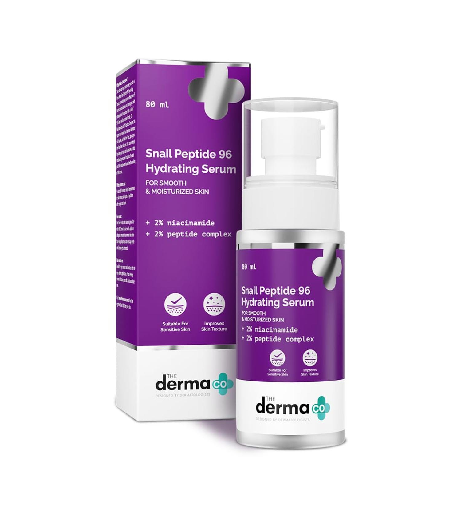 Snail Mucin 96 Hydrating Serum | 24-Hour Moisturization & Enhanced Skin Texture | Lightweight & Non-Greasy | 2.71 Fl Oz/80ml | Shop Internationally - Buy Online on GoSupps.com