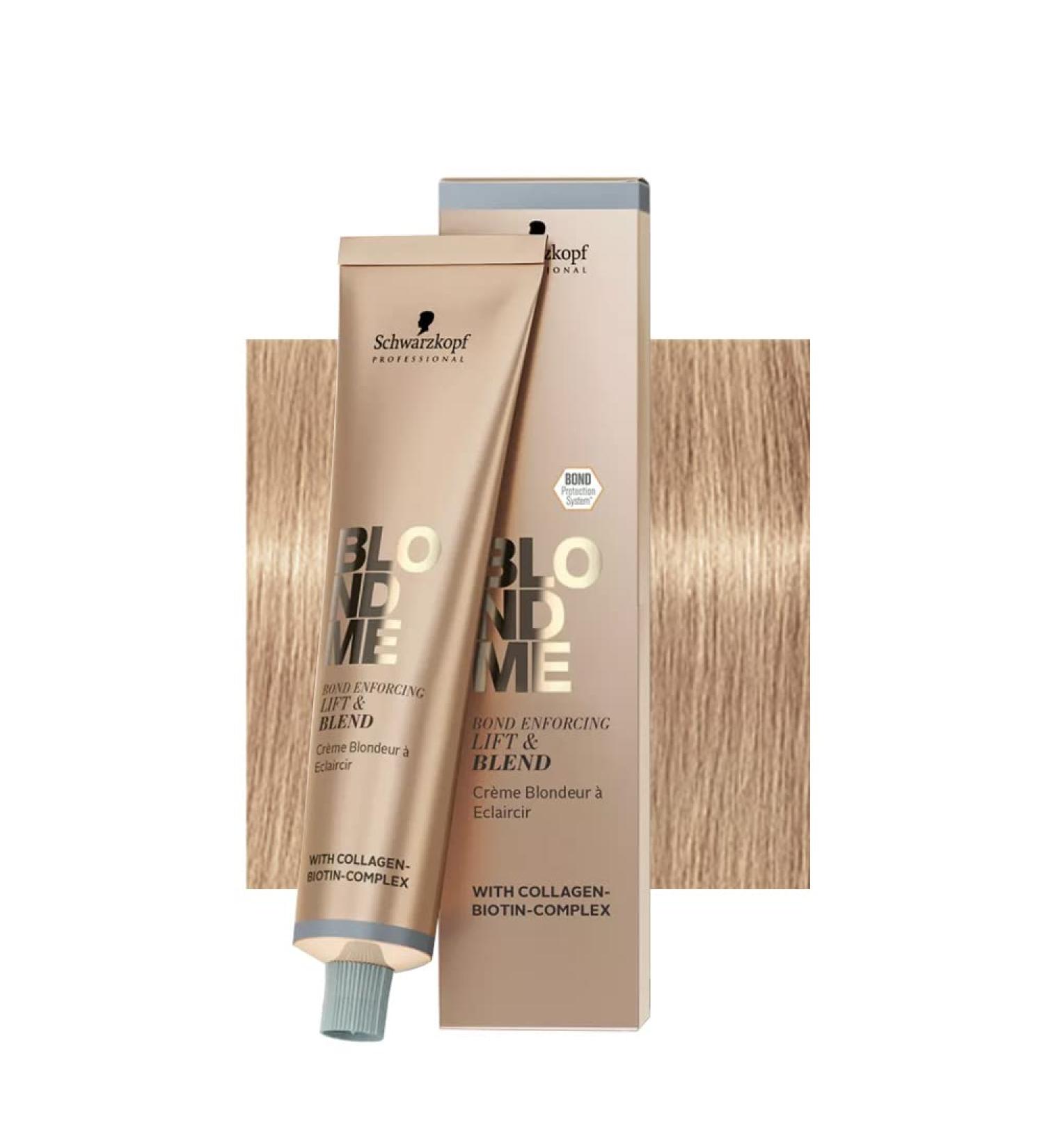 Schwarzkopf BlondMe Bond Enforcing Lift&Blend Brown Mahogany 60ml - crema schiarante per capelli biondi