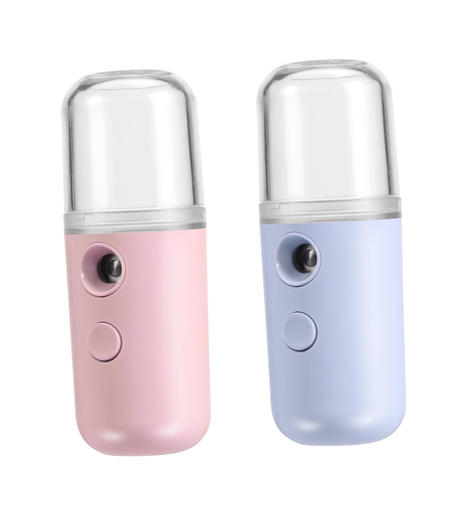 Nano Face Machine Humidificateur Facial Pour Pulv risateur Anti-rides Vapeur Faciale 10X3.2cm Blanc Bleu - Buy Online on GoSupps.com