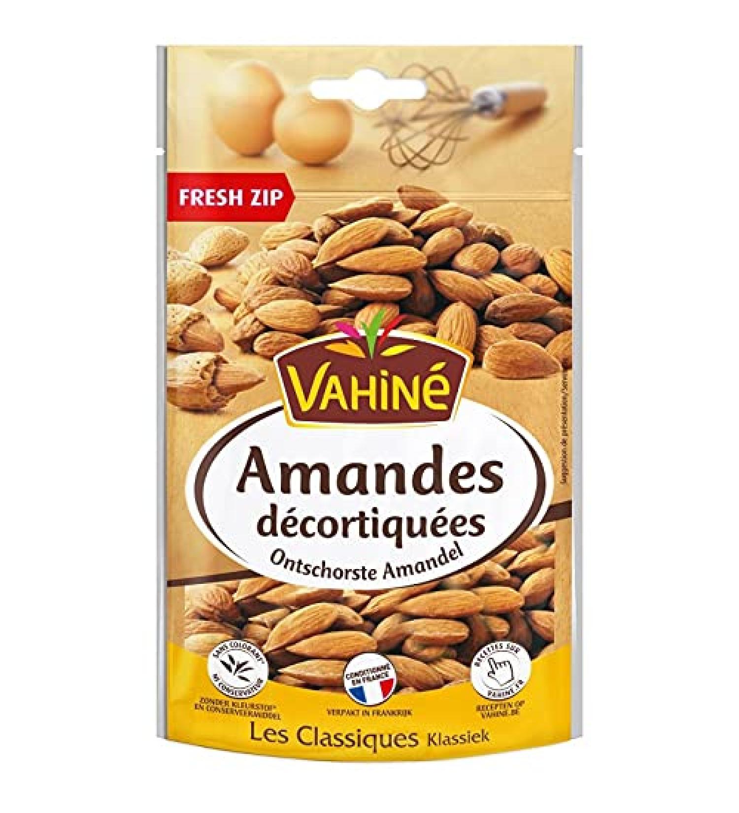 VAHIN - Shelled Almonds 125G - Pack of 3 - Sold by the Pack - Buy Online on GoSupps.com