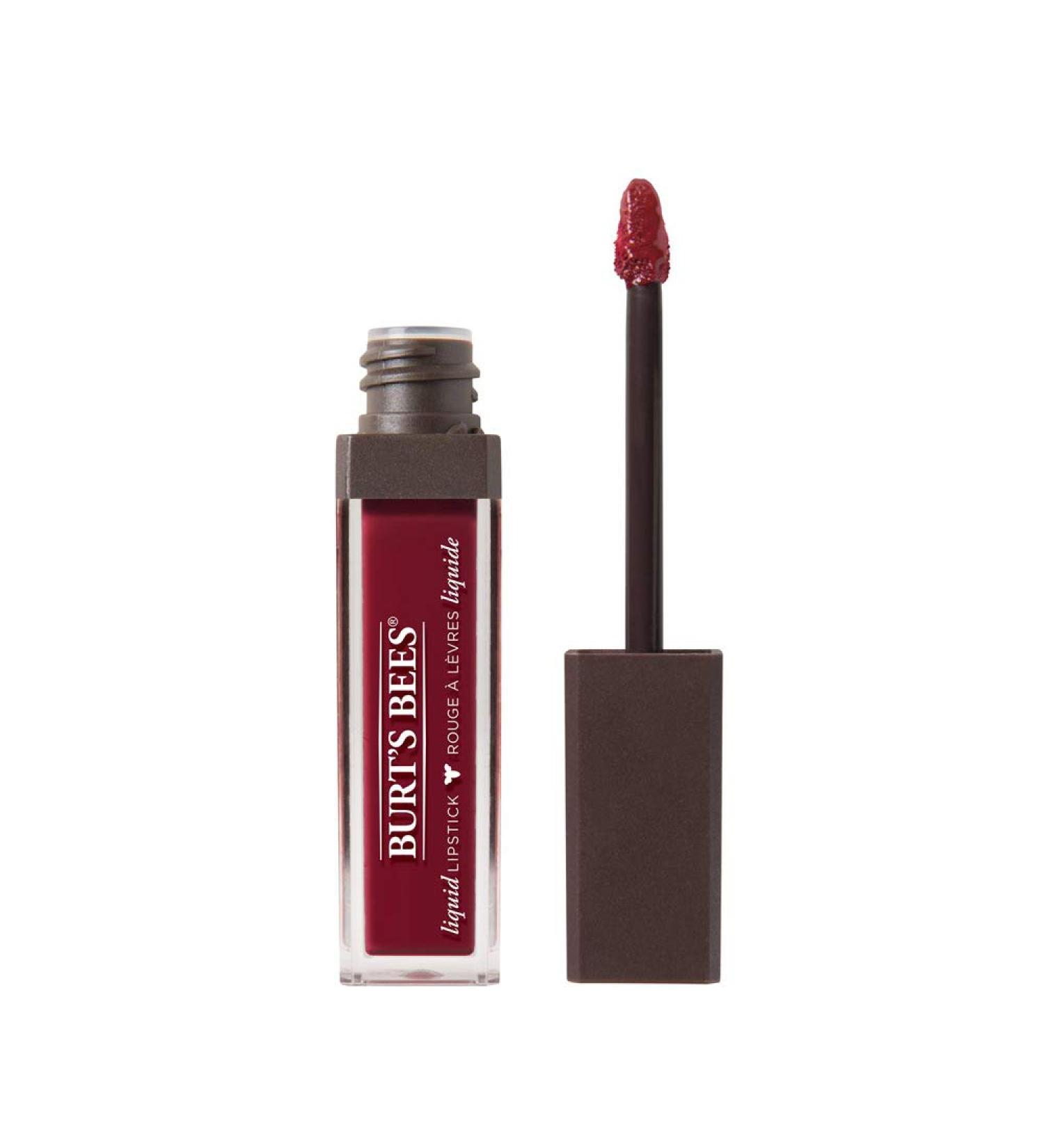 Burt's Bees 100% Natural Glossy Liquid Lipstick - Rushing Rose | International Shipping Available - 0.21 oz - Buy Online on GoSupps.com