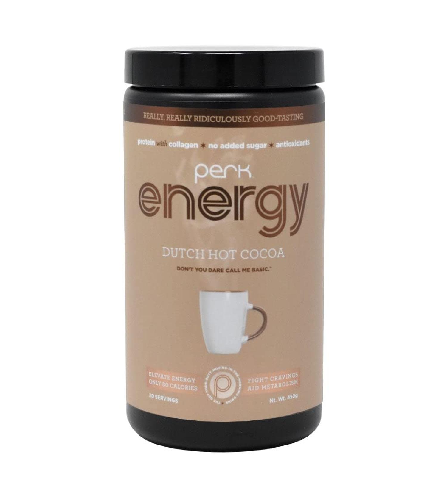 Energy Original Dutch Hot Cocoa (20 servings) - Healthy Energy-Boosting Hot Chocolate - Buy Online on GoSupps.com
