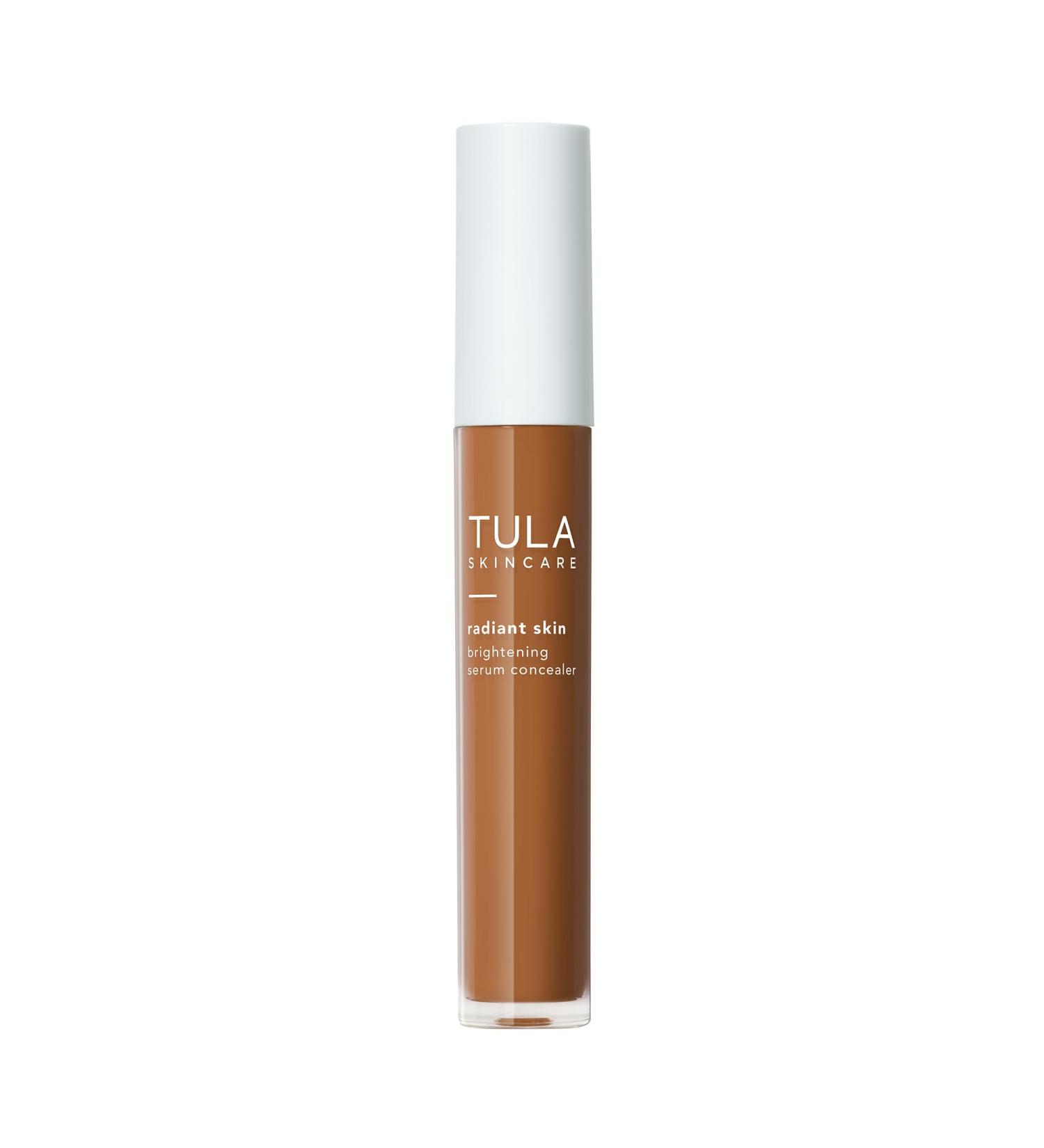TULA Skin Care Radiant Skin Brightening Serum Concealer - Conceal Dark Circles & Discoloration Longwearing Brightening for Tan Neutral Cool (Shade 160) - 0.18 fl oz - International Shipping Available - Buy Online on GoSupps.com