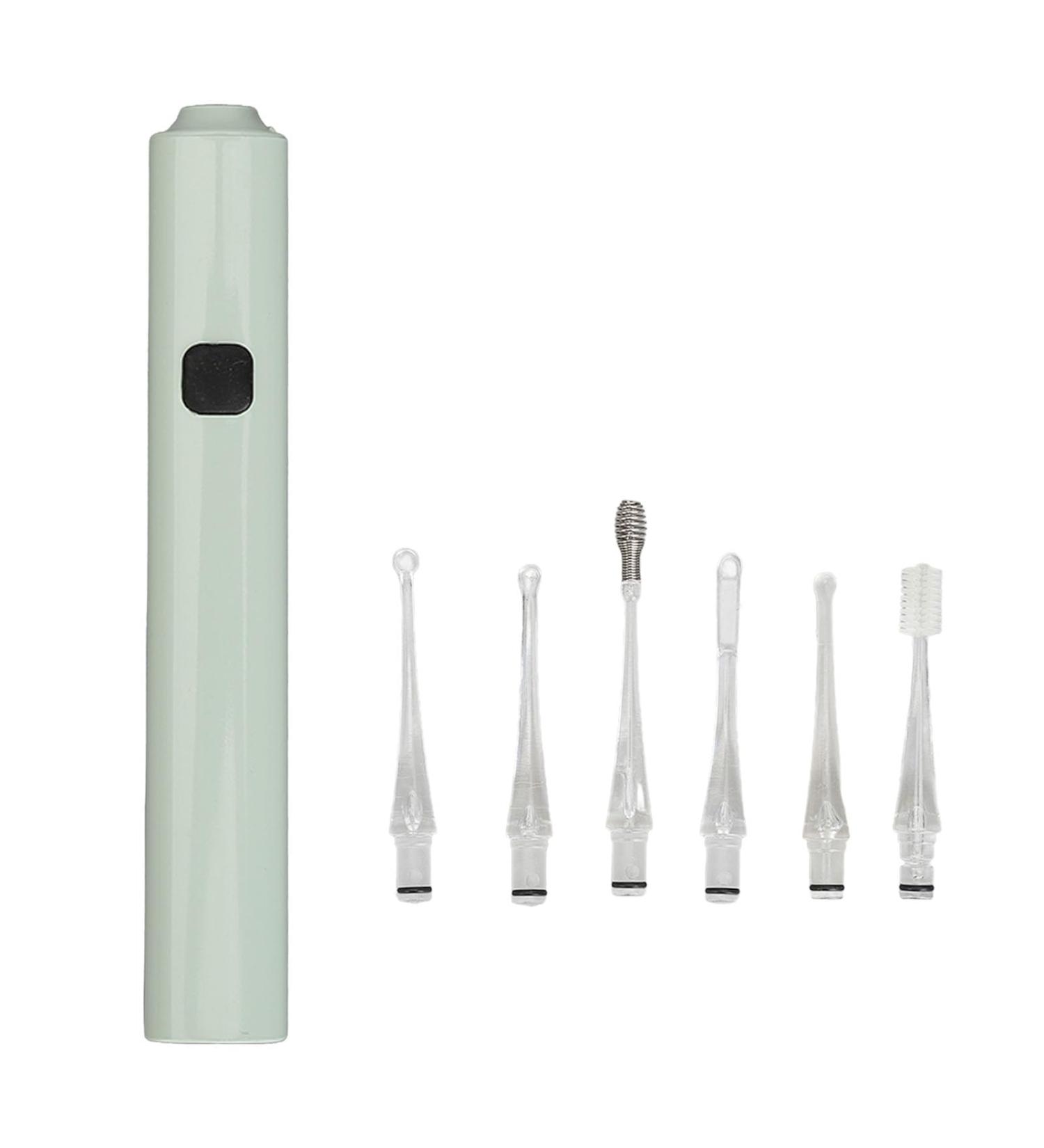 Ear Cleaner Portable Visual Ear Pick Set USB Charging 6Pcs Multiple Care with LED Light for Home - Buy Online on GoSupps.com