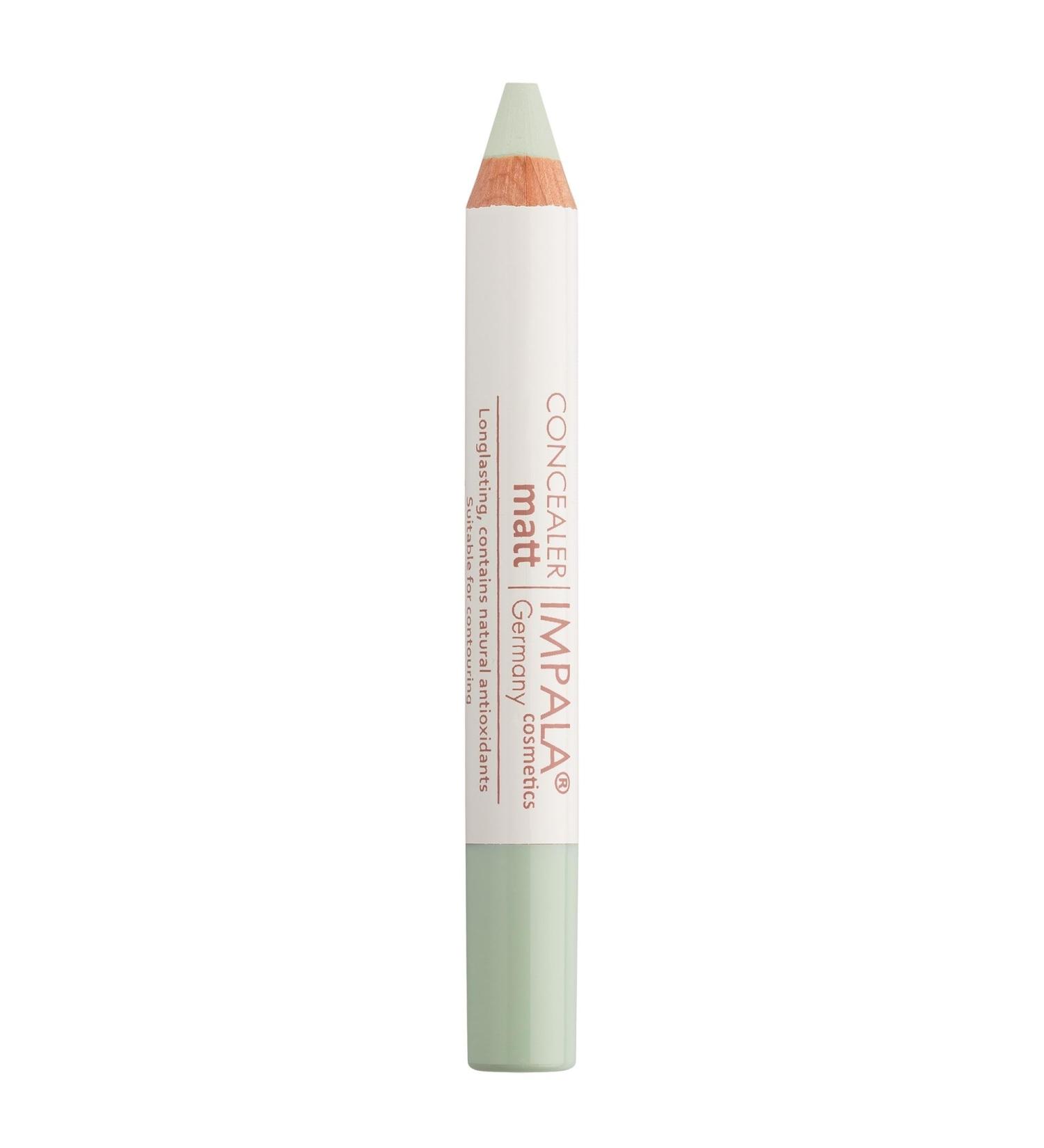 Impala Waterproof Correction Pen - Pistachio Green | Dark Circle & Redness Cover | Long-Lasting Face Makeup | Hydrating Highlighter & Contour - Buy Online on GoSupps.com