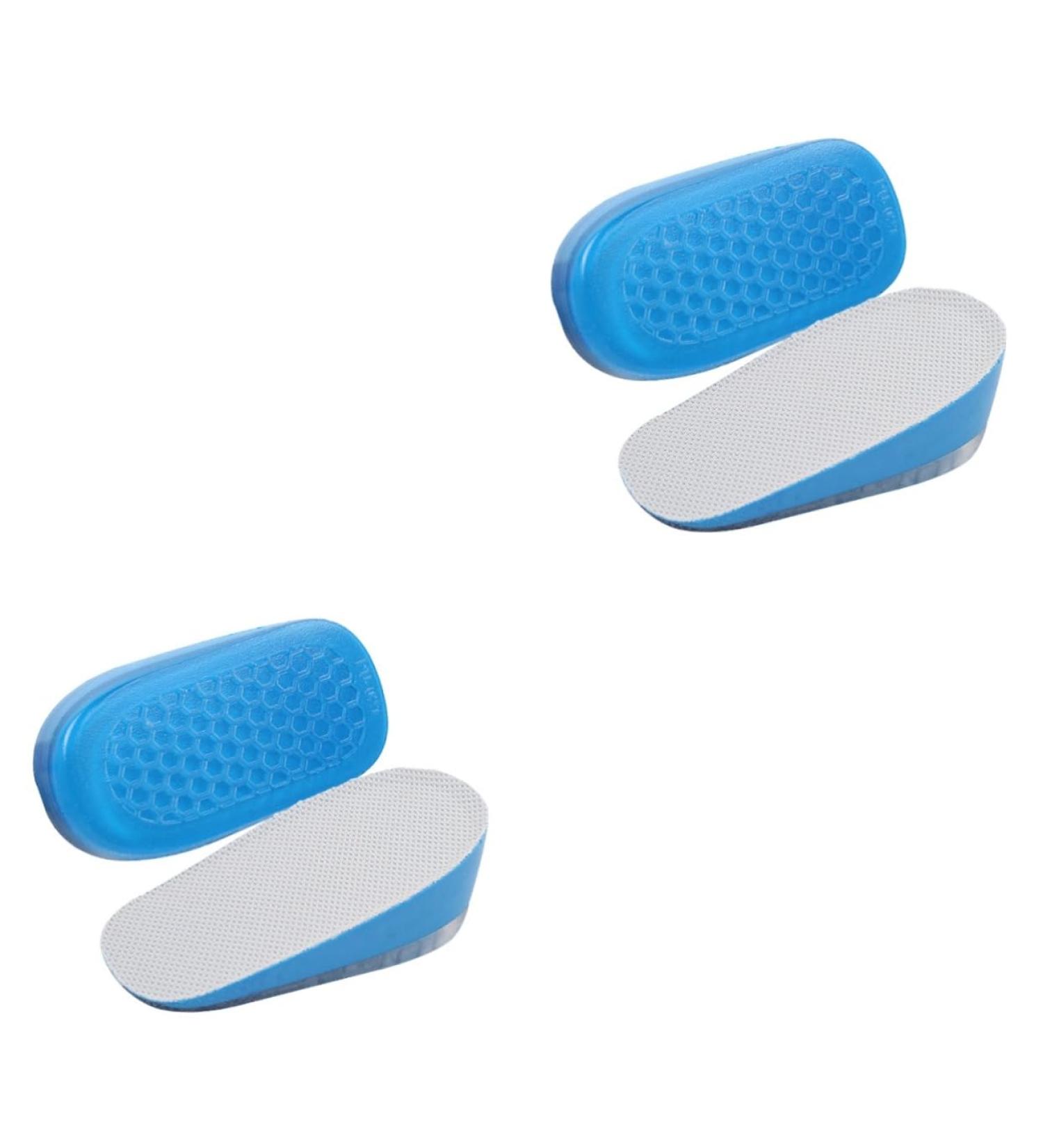 GLEAVI 2 Pairs Men s Heel Lift Insoles - Height Increasing Gel Inserts for Shoes - Comfortable Foot Care & Damping Half Shoe Inserts - Buy Online on GoSupps.com