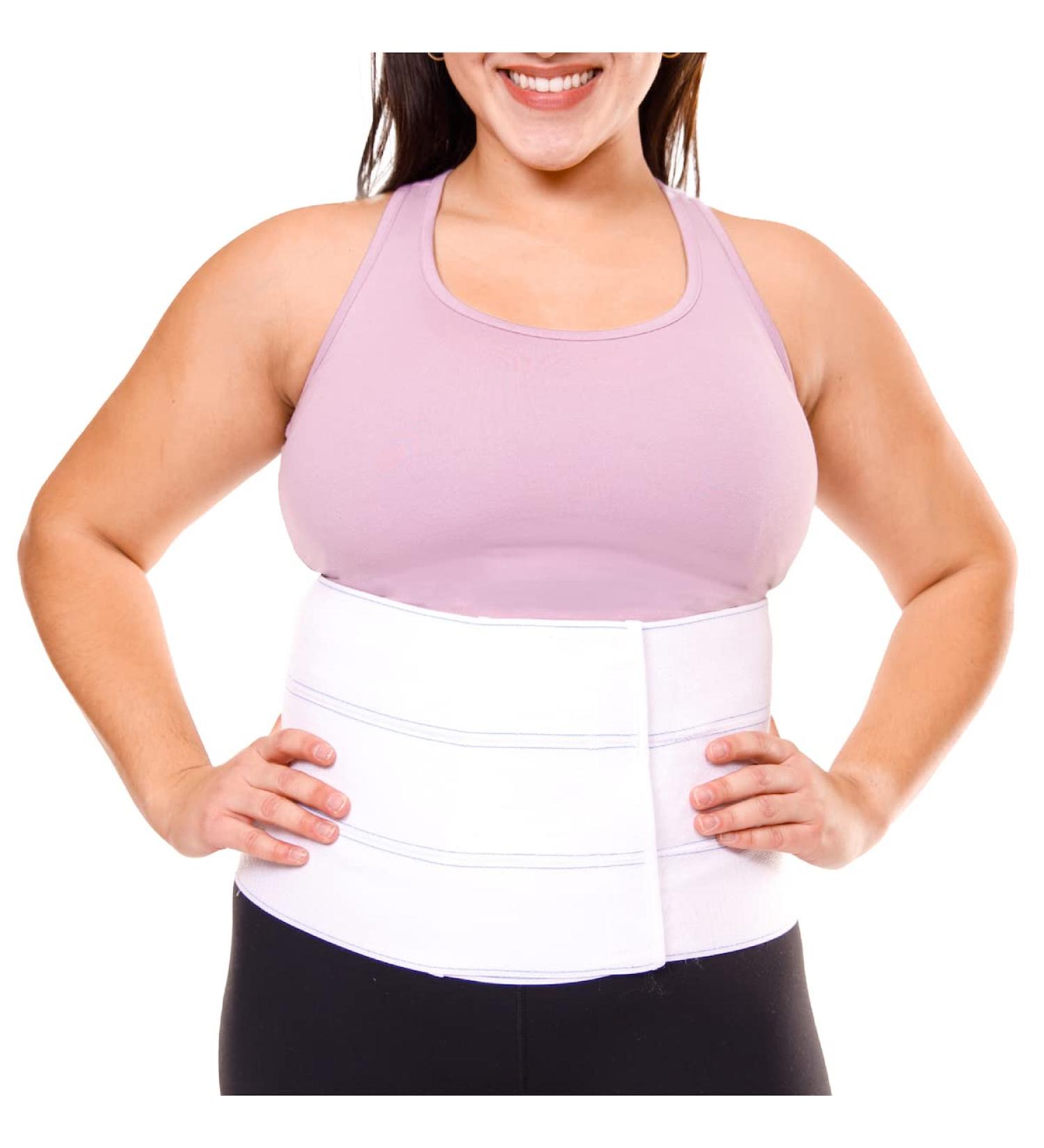 BraceAbility XXL Bariatric Abdominal Stomach Binder - Plus Size Belly Support Girdle for Men and Women - Post Surgery Recovery Wrap and Hernia Treatment - Tummy Waist Compression (2XL) - Buy Online on GoSupps.com