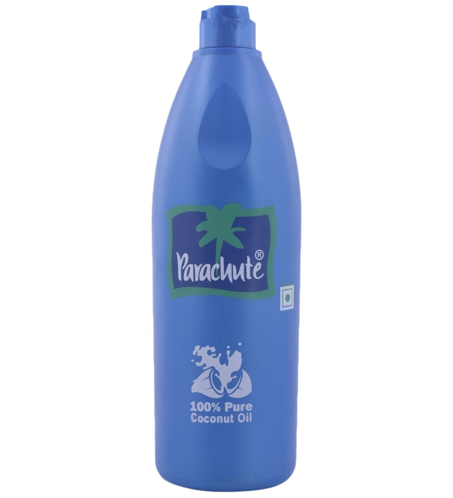 Parachute 100% Pure Unrefined Coconut Oil - 500ml Bottle | Chemical-Free & Preservative-Free - Buy Online on GoSupps.com