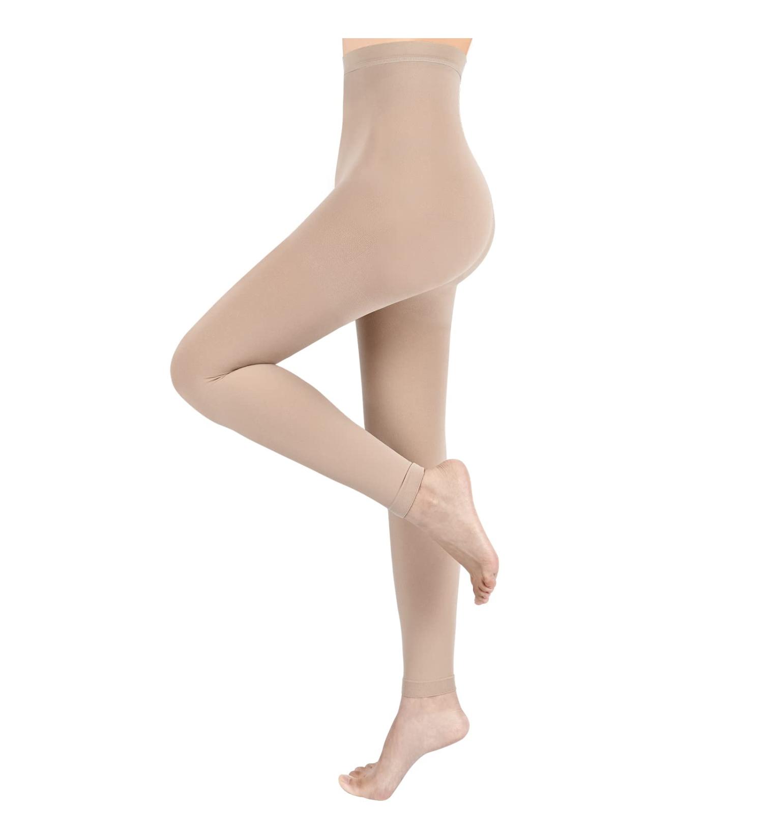 Blahhey XL Footless Compression Stockings 15-20 mmHg Support - Beige X-Large - Buy Online on GoSupps.com
