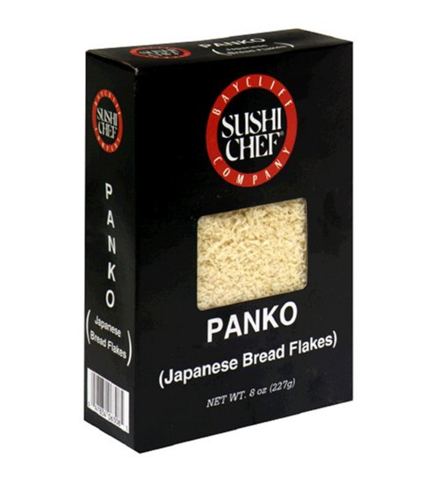 Sushi Chef Panko Japanese Bread Flakes, 8-Ounce Boxes (Pack of 6)