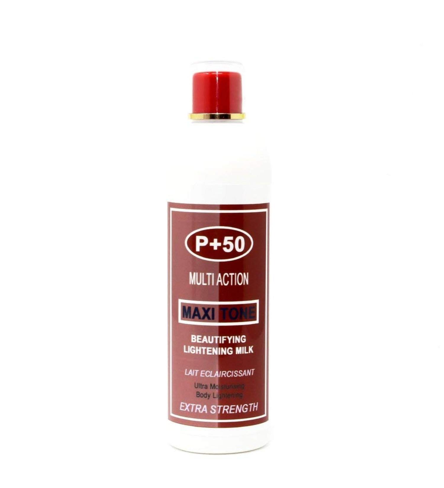 P+50 Multi Action Skin Beautifying Lightening MAXI TONE Milk 400ml