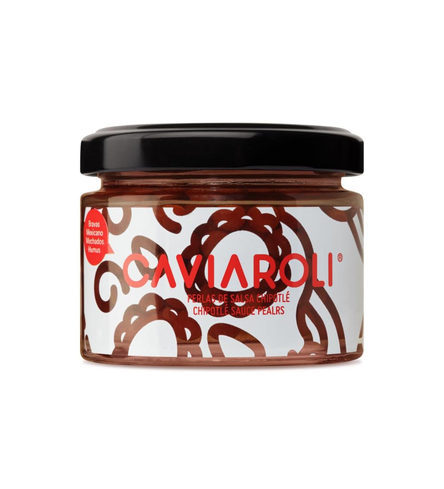 Gourmet Chipotle Sauce Pearls Dressing or Decoration 50g Chipotle Chilli Spheres in their liquid interior burst into your mouth when you bite them. - Buy Online on GoSupps.com