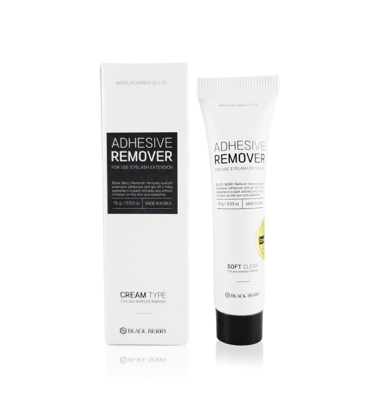 Eyelash Extension Remover Cream 15g | Quick-Acting Black Berry Glue Dissolver | Professional Adhesive Remover for Eyelash Extensions - Buy Online on GoSupps.com