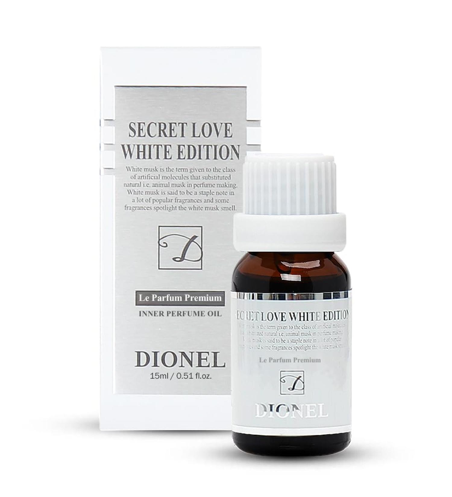 Dionel Secret Love White Edition inner perfume fragrance oil for underwear women Long-lasting feminine Enticing Musky Scent 15ml 0.51fl.oz - Buy Online on GoSupps.com