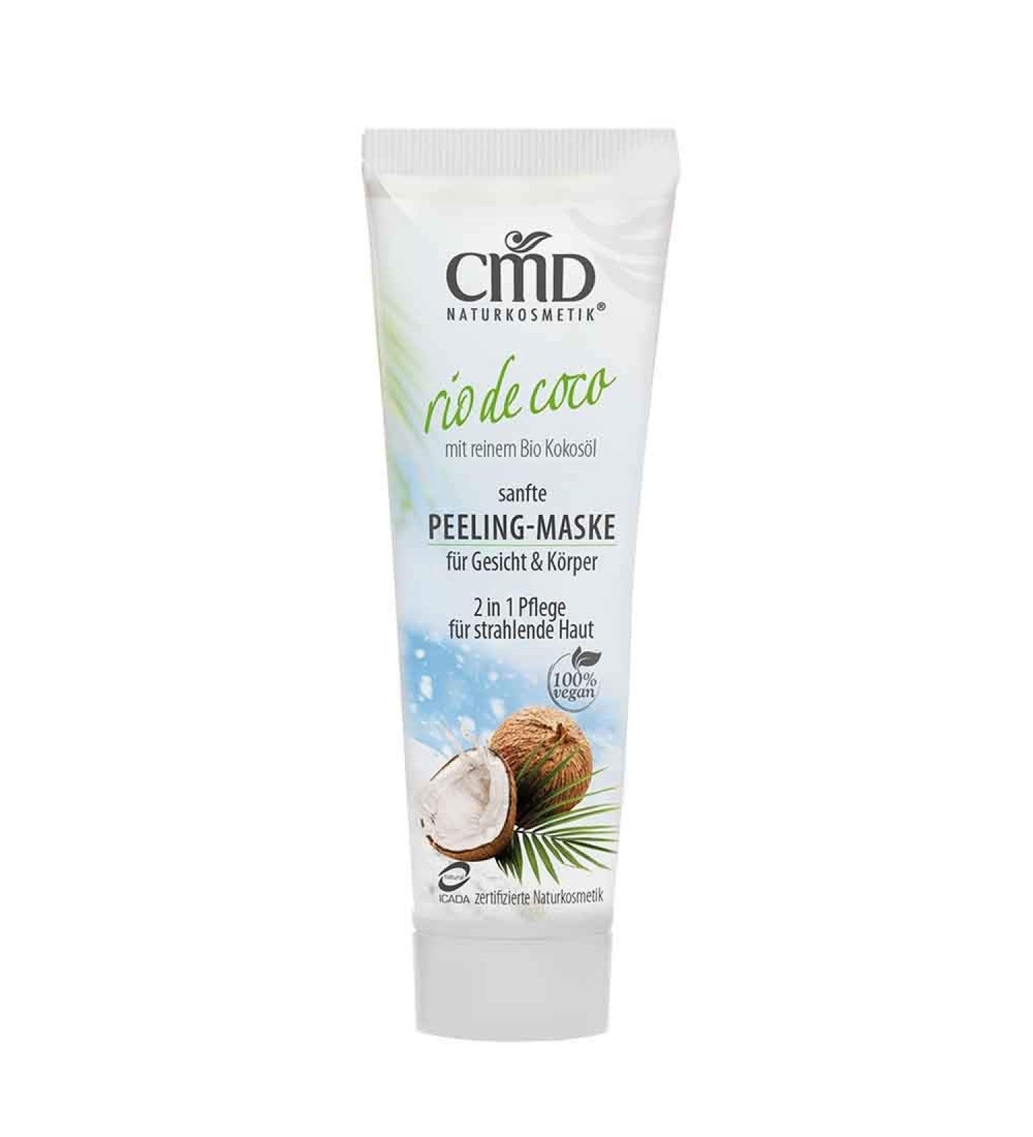 CMD natural cosmetics coconut peeling mask