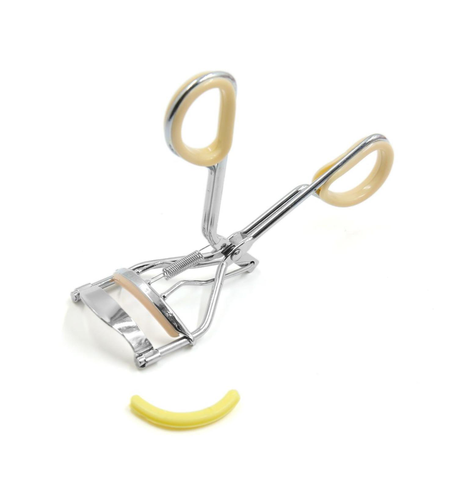 Women Spring Loaded Eyelash Curler Curling Clip Bigger Eyes Makeup Cosmetic Beauty Tool Eyelash Curler Multiple Colors - Buy Online on GoSupps.com