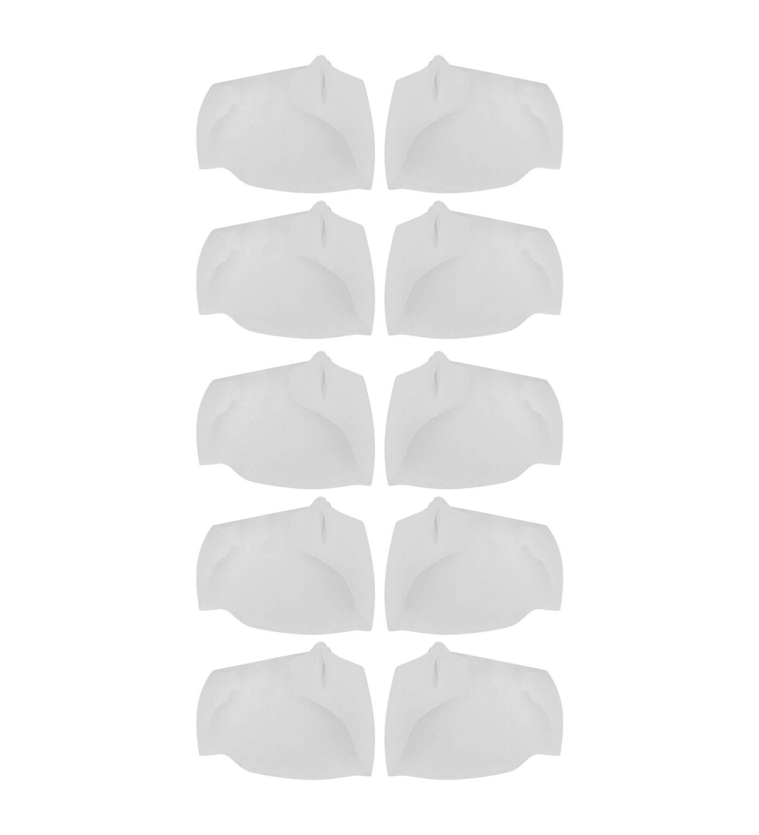 Buy 5 Pairs of Elastic Toe Spacers & Foot Separators - Shock Absorbers for Joint Alignment (White) - International Shipping Available - Buy Online on GoSupps.com