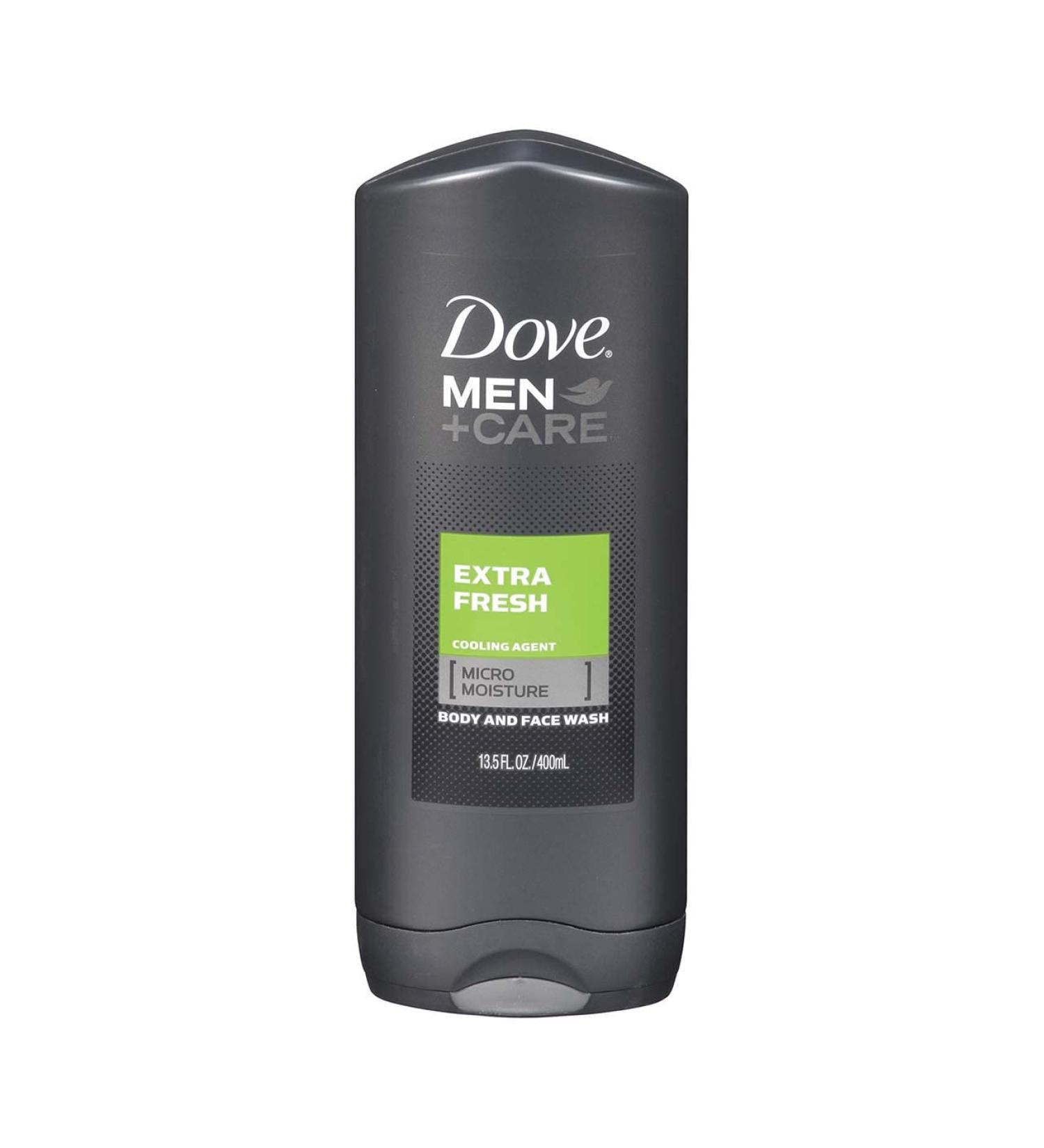 Dove Men+Care Body Wash Extra Fresh 13.5 oz | Hydrating & Refreshing Men's Shower Gel - International Shipping Available - Buy Online on GoSupps.com