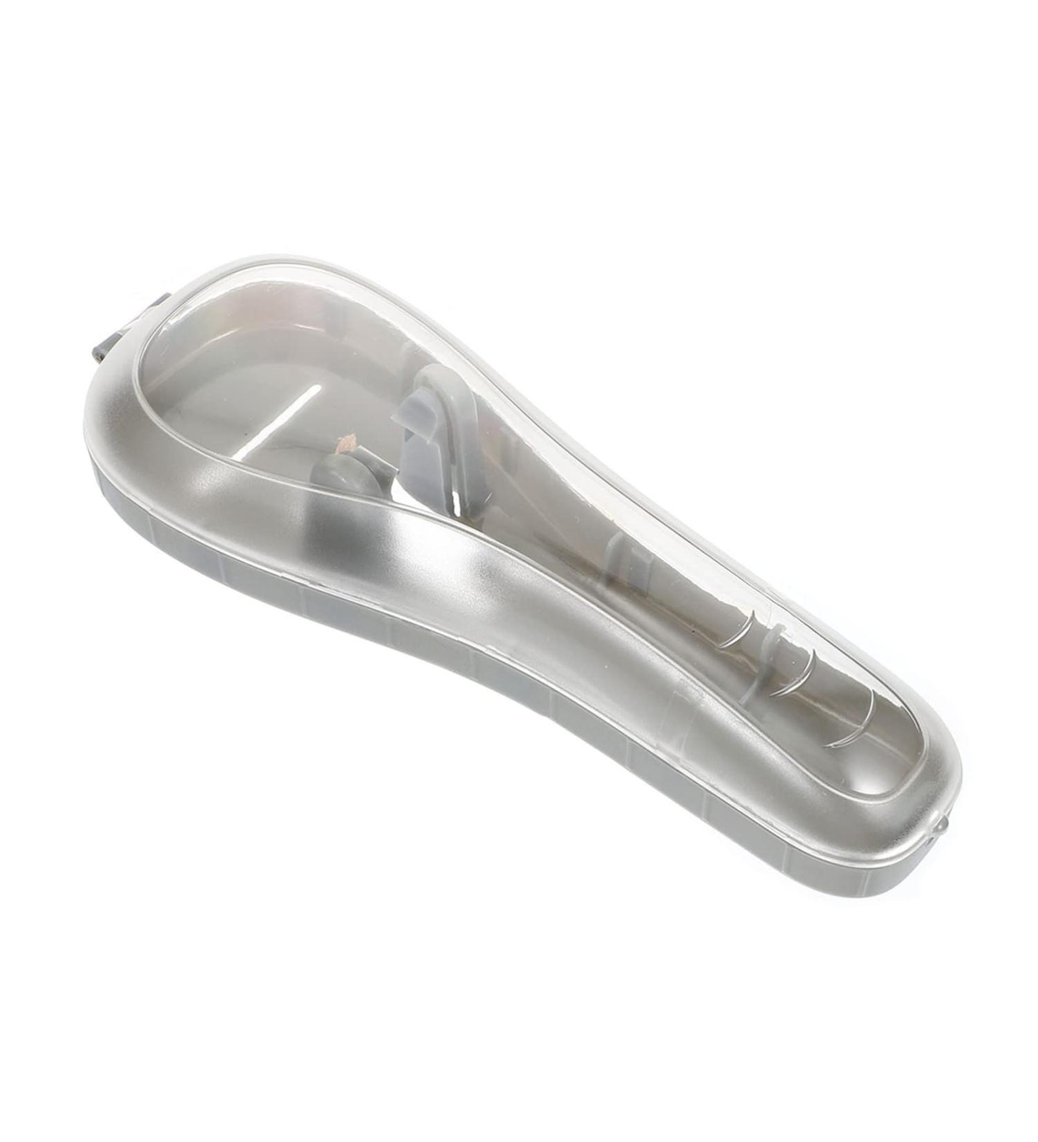 Box Razor Storage Hard Shell Case - Travel & Shower Storage for Electric Razors - Gray - Buy Online on GoSupps.com