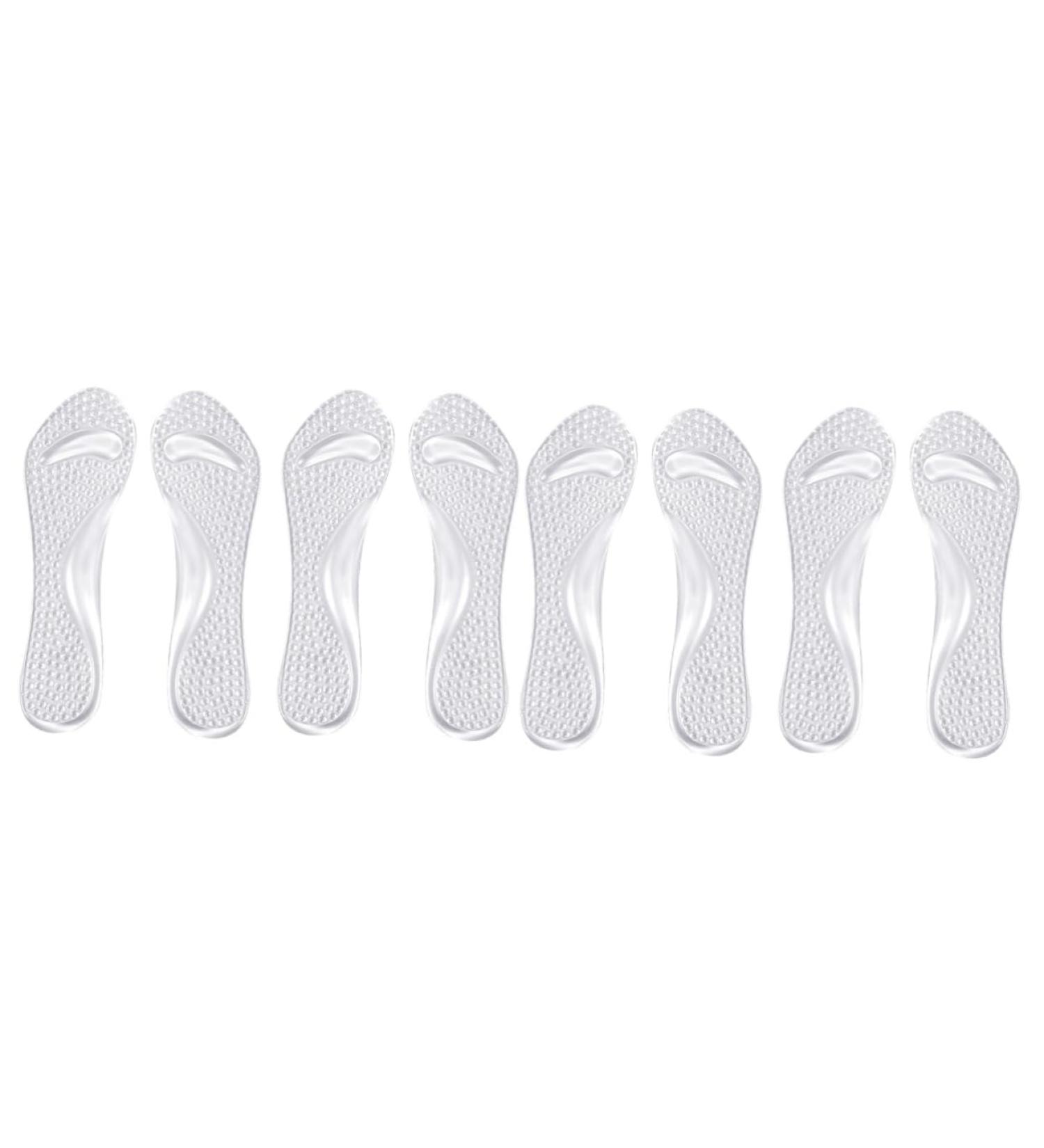 Buy NOLITOY 4 Pairs Non-Slip Massage Mat Insoles for Foot Arch Support & Comfort | High Heel Gel Pads & Cushions - International Shipping Available - Buy Online on GoSupps.com