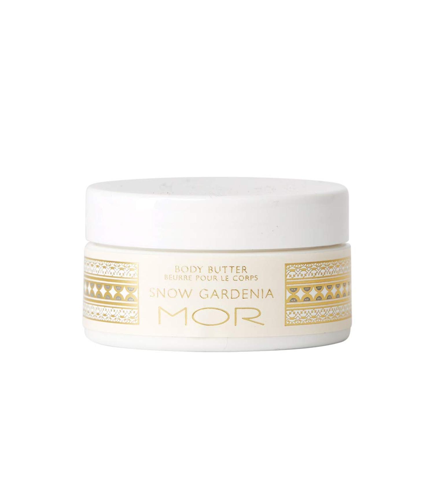 MOR Little Luxuries Snow Gardenia Body Butter 50g | Nourishing & Hydrating | International Shipping Available - Buy Online on GoSupps.com