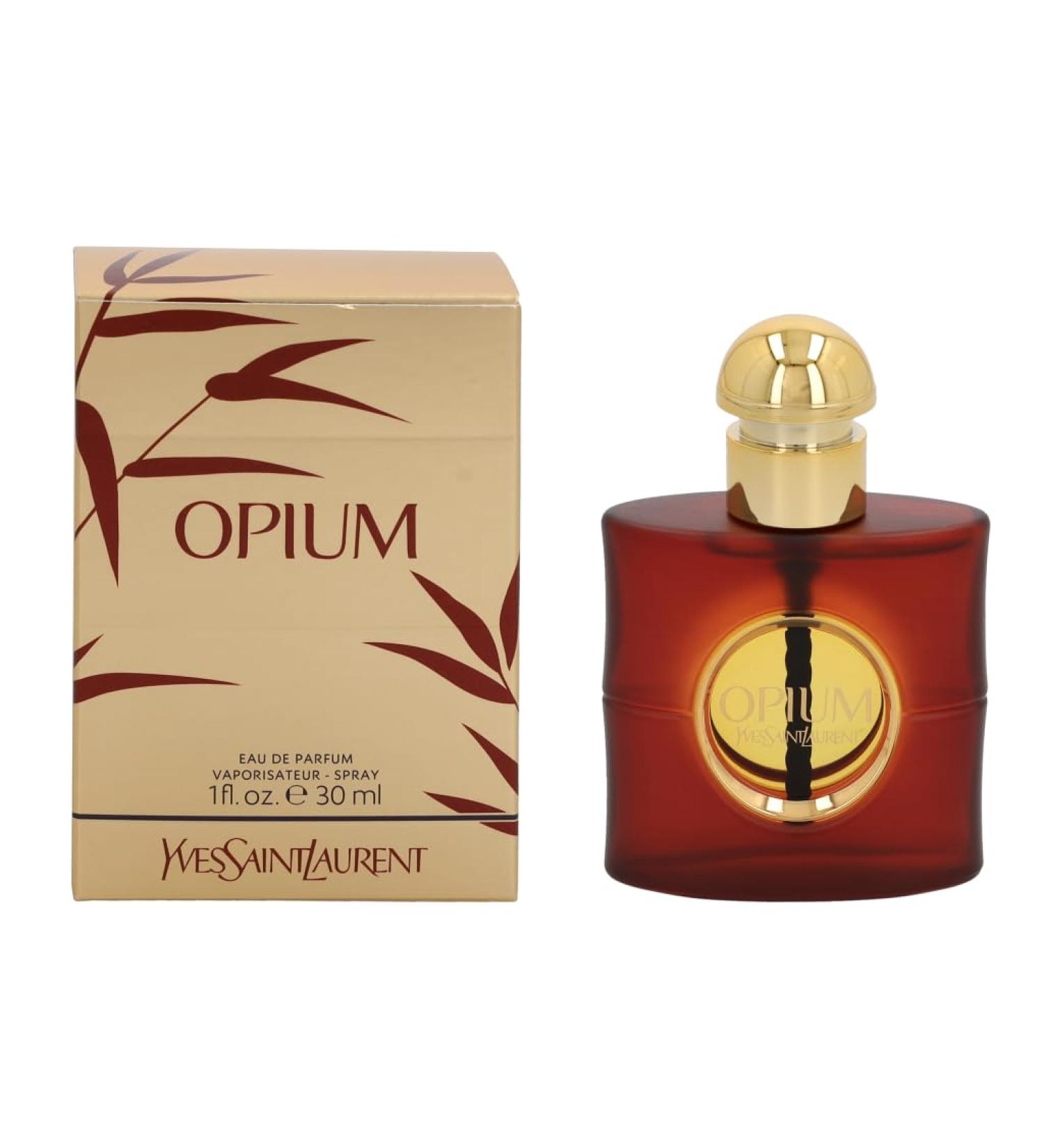 Yves Saint Laurent Opium Eau De Parfum Spray (New Packaging) 30ml/1oz (56300) Cedar Cinnamon Coconut Coriander Fresh Orange Sandalwood Vanilla 1 Fl Oz (Pack of 1) - Buy Online on GoSupps.com