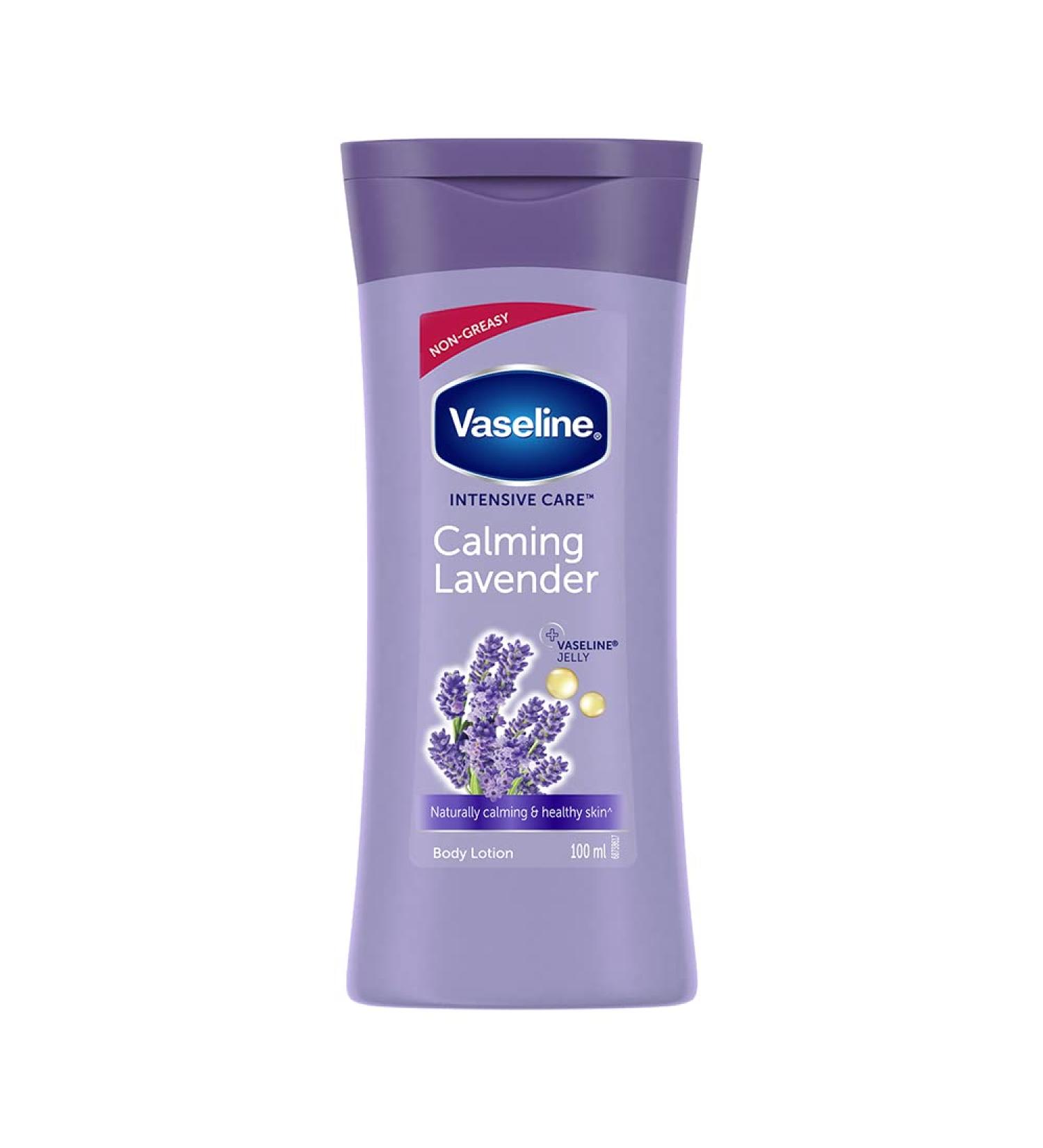 Vaseline Intensive Care Calming Lavender Body Lotion 100 ML - Soothing Hydration for All Skin Types - Buy Online on GoSupps.com