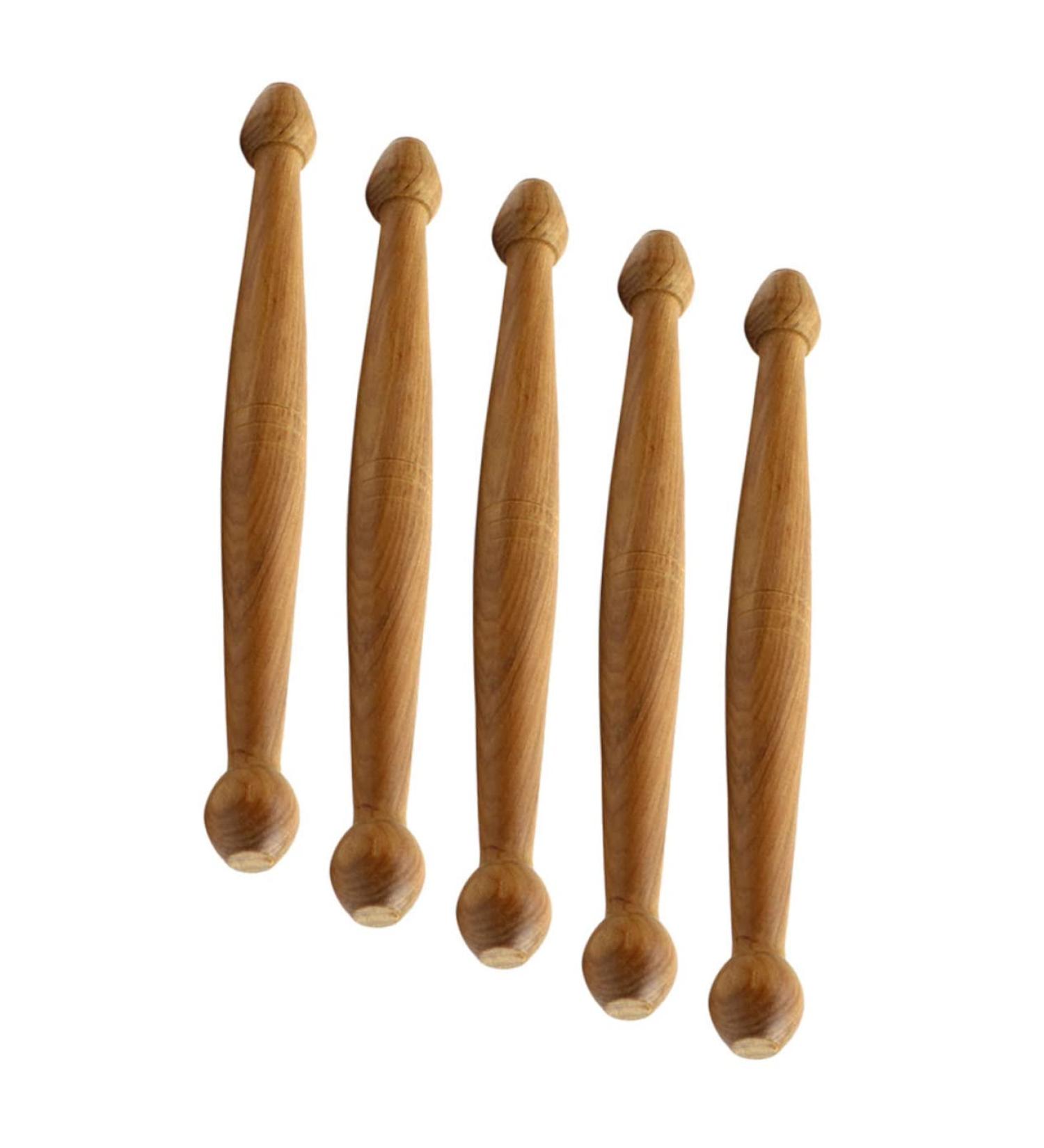 Collbath 5-St Wooden Massage Roller - Acupoint Pressure Point Device for Ultimate Relaxation | Trigger Point Therapy for Home Use - Buy Online on GoSupps.com