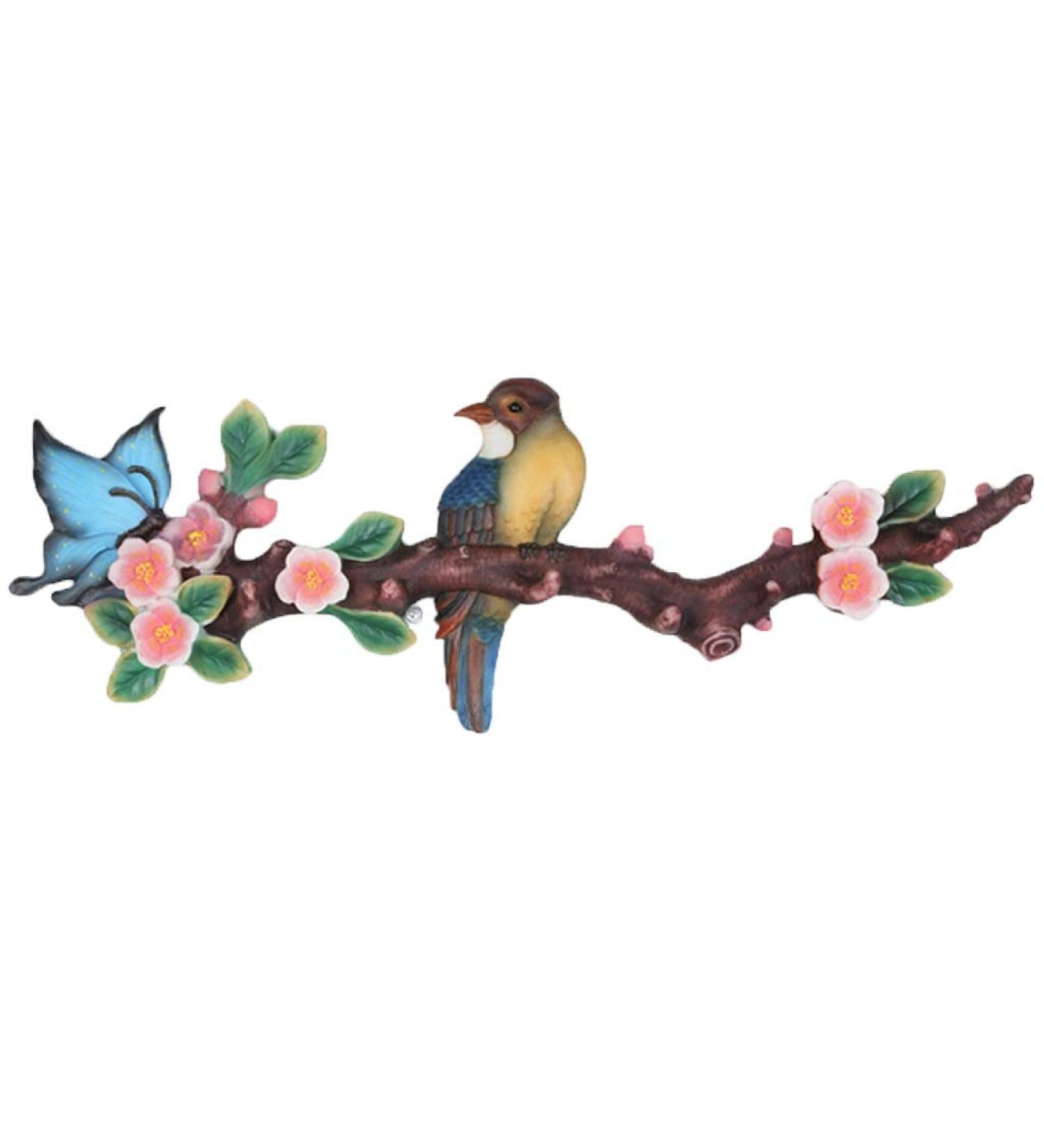 Wall Mounted Coat Racks Wall-Mounted Coat Rack Clothes Bedroom Shoe Cabinet Living Room Hook Creative Bird Wall Hanging Coat Rack Wall Mounted(A) (B) - Buy Online on GoSupps.com