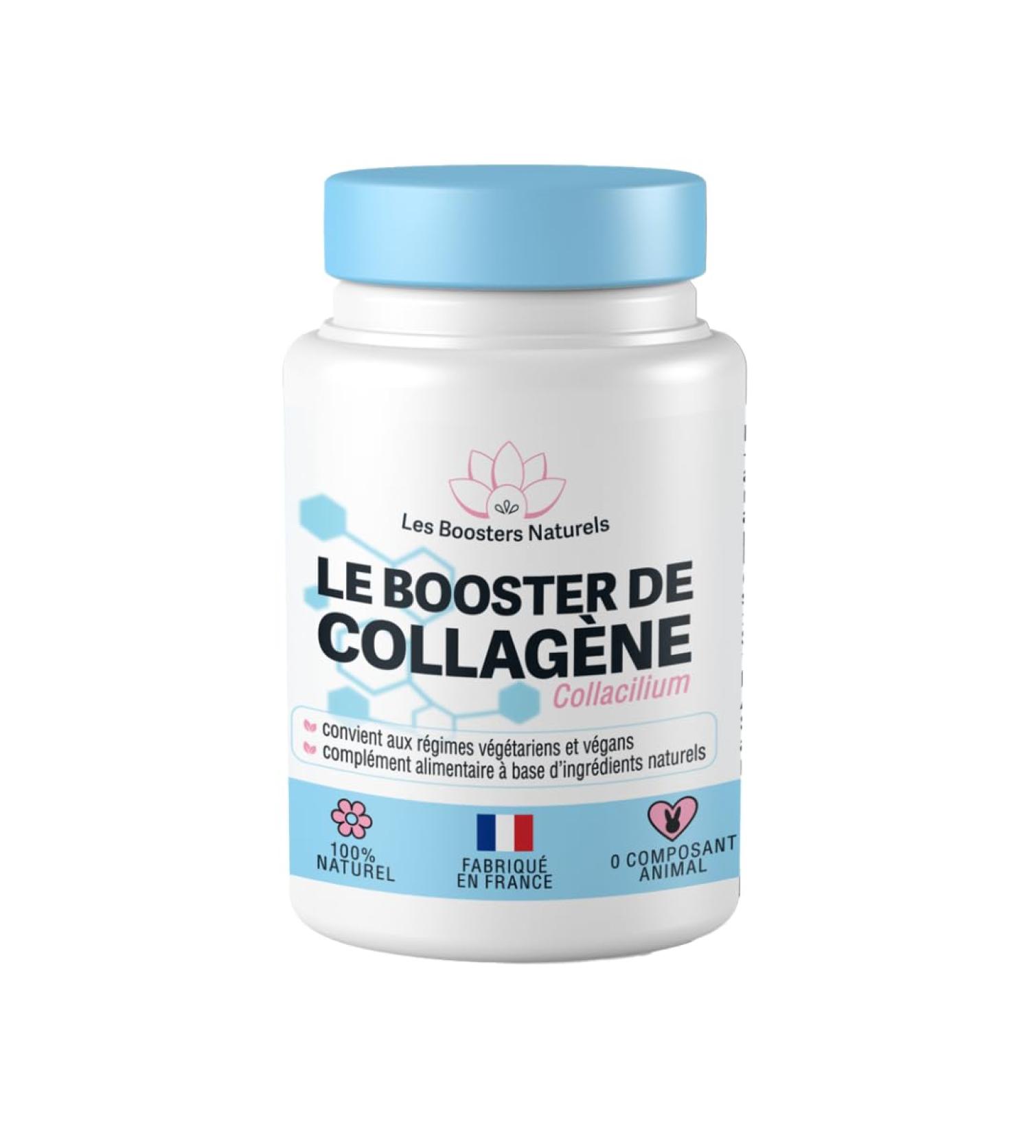 Collagen Booster – Natural Food Supplement Anti-Aging and Joints – No Animal Components, 100% Made in France (1)