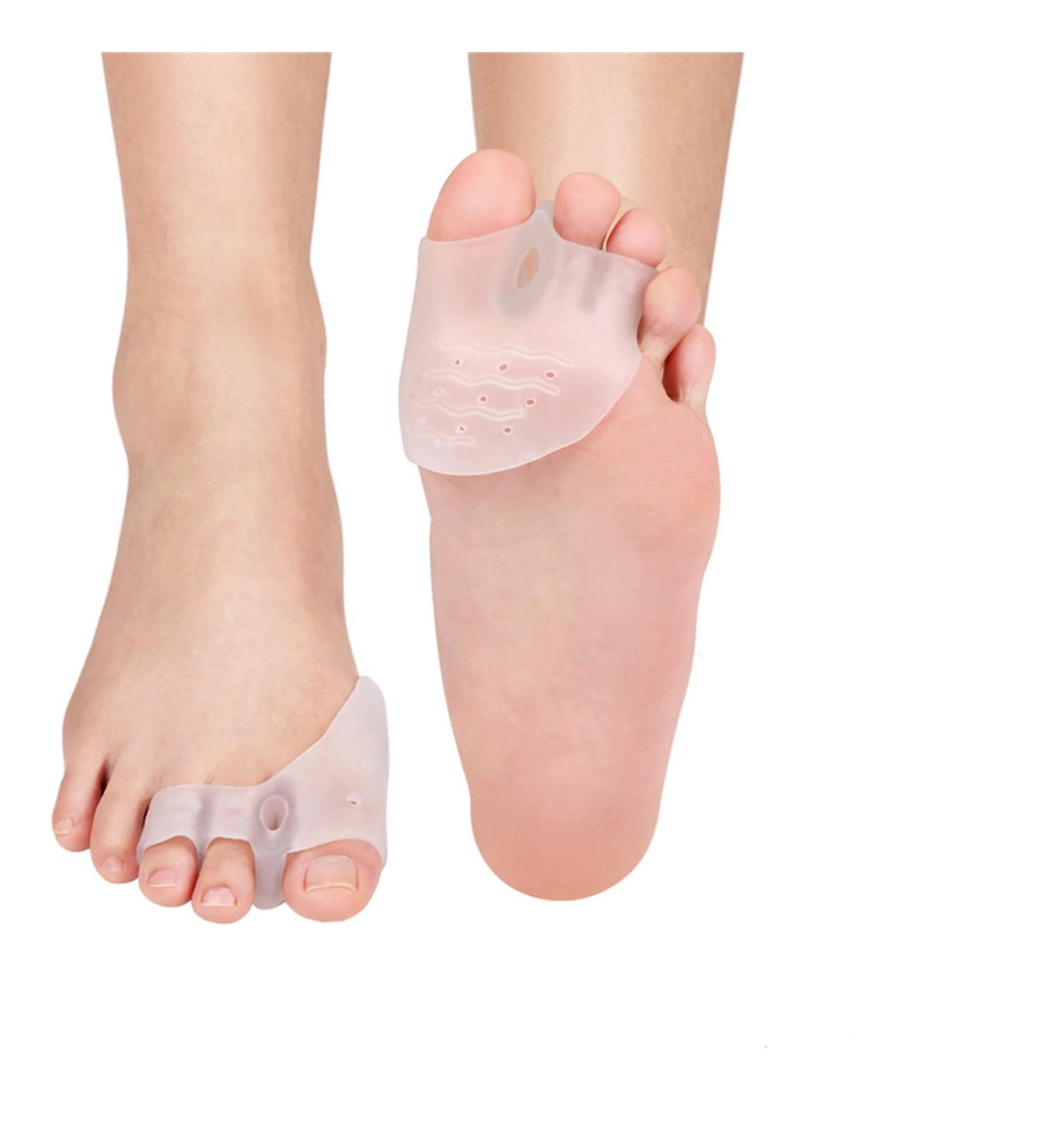Gel Toe Separator Set - Bunion Corrector, Hammer Toe Straightener for Men & Women - Hallux Valgus Correction - Buy Online on GoSupps.com