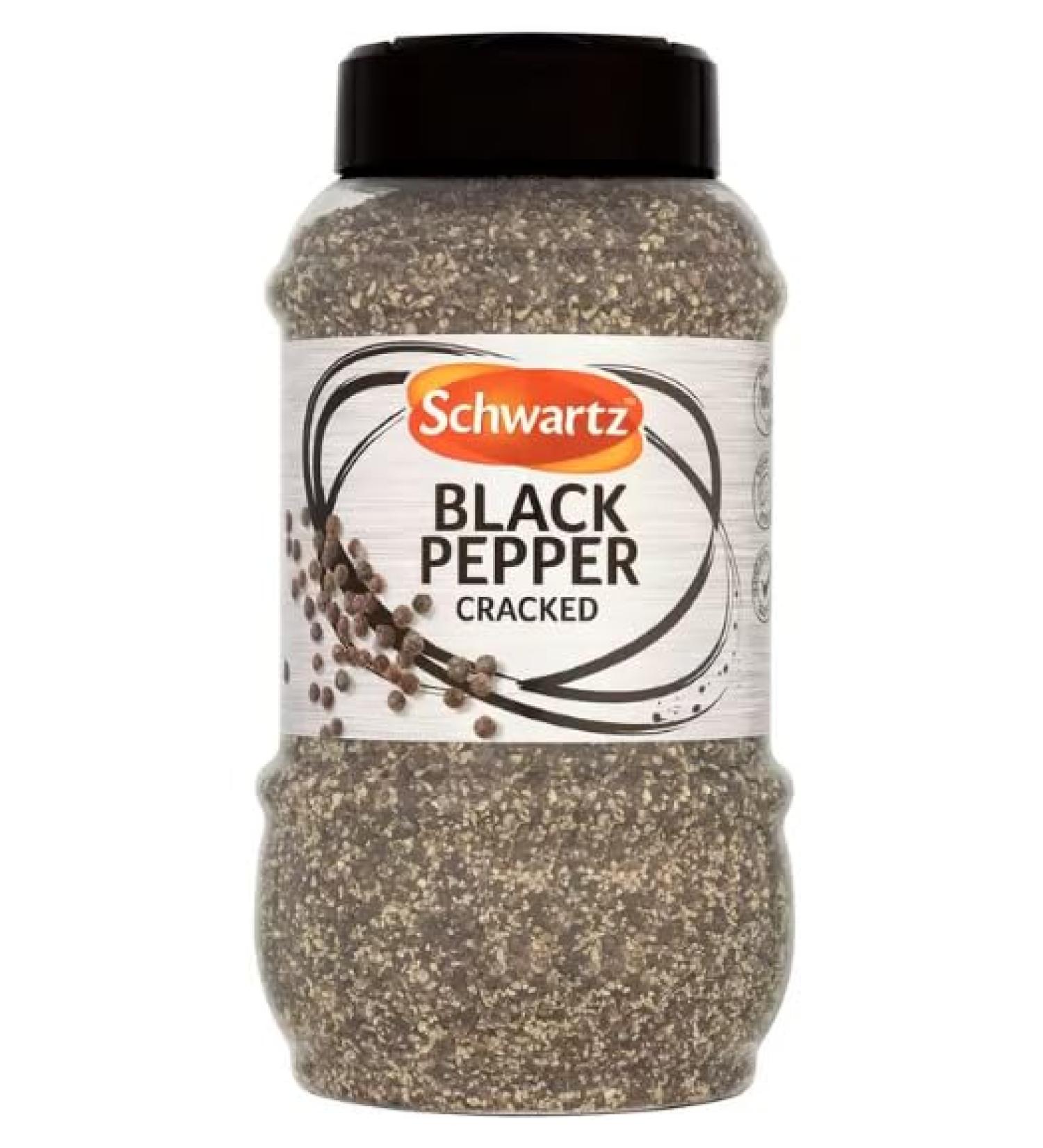 Schwartz Cracked Black Pepper 380g