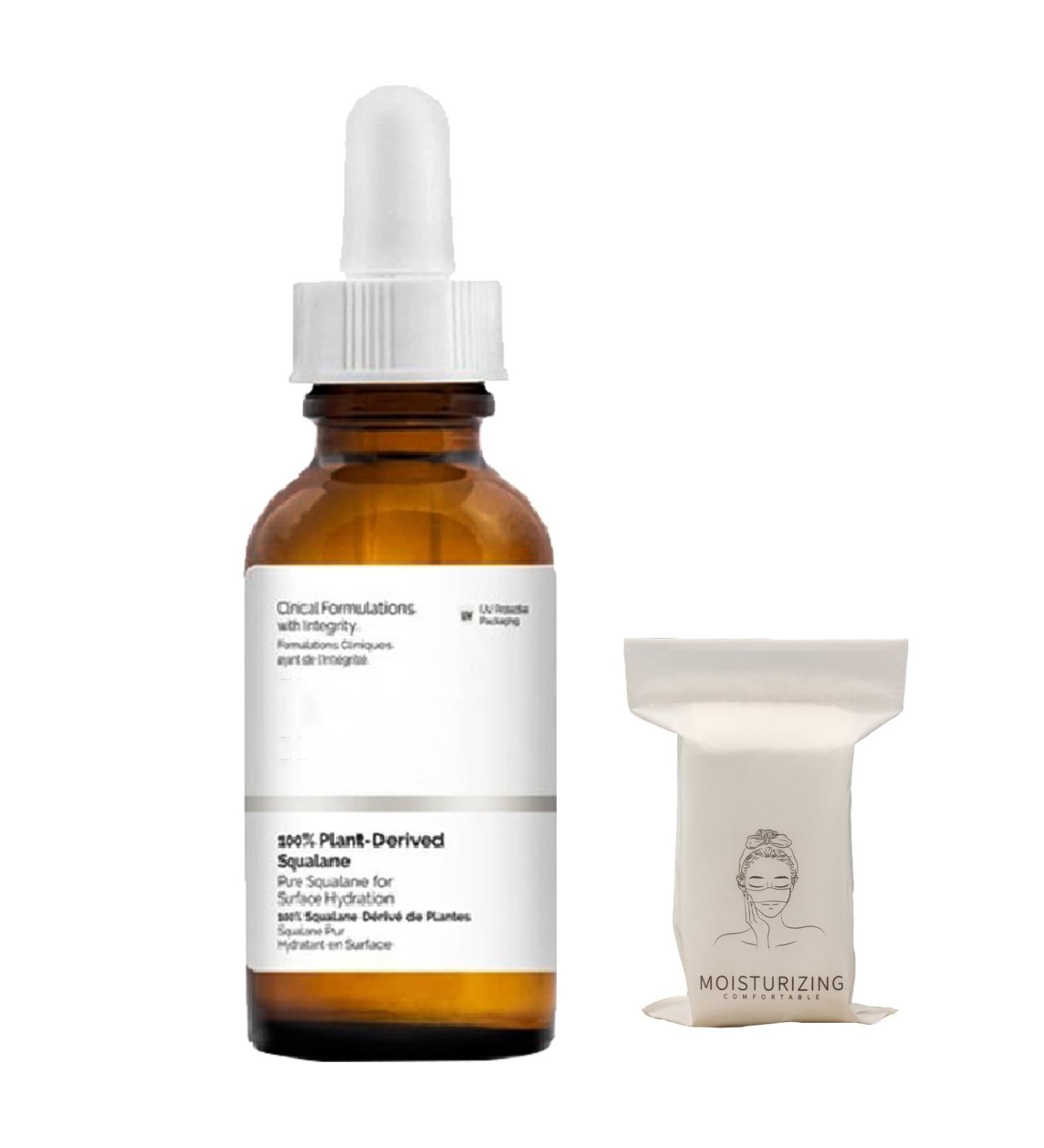 KOAHDE Squalane Deep Moisture Serum Squalane Dark Spot Corrector Serum Squalane Acne Reduce Serum Squalane Hydrating Serum Squalane Brighten Skin Serum Squalane Shrink Pores Facial Serum Collagen - Buy Online on GoSupps.com