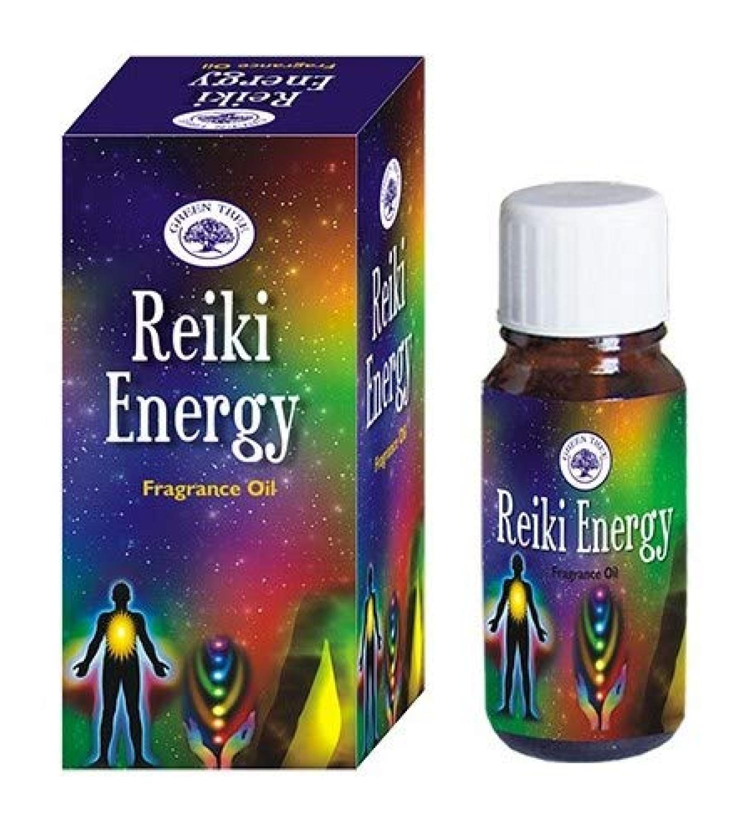Saraswati Essential Oils Green Tree Reiki Energy Fragrance Oil (10 ml)