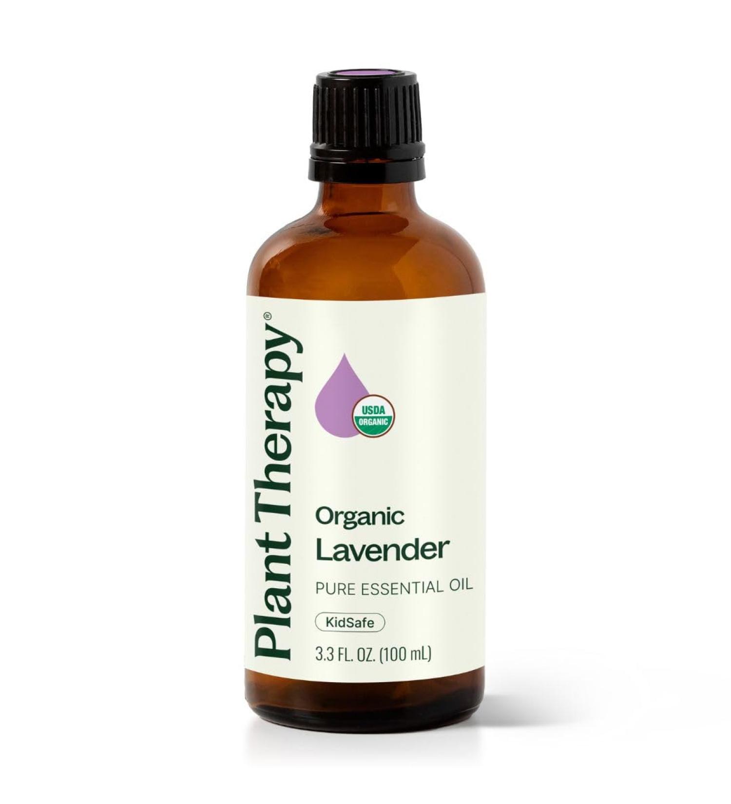 Plant Therapy Organic Lavender Essential Oil 100% Pure USDA Certified Organic Undiluted Natural Aromatherapy Therapeutic Grade 100 mL (3.3 oz) - Buy Online on GoSupps.com