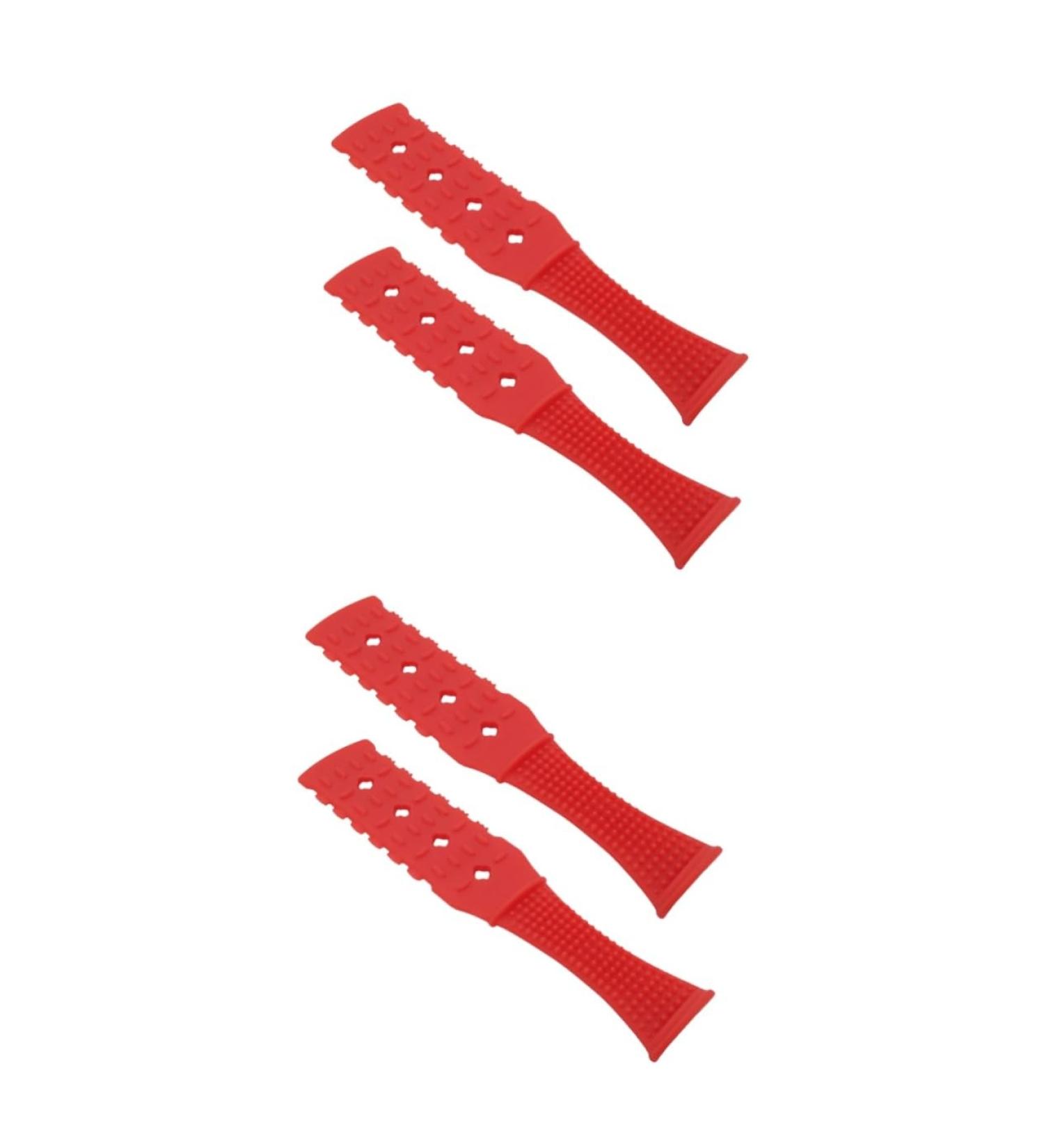 Buy Lurrose 4-Piece Athletics Roller Massage Set - Trigger Point & Acupuncture Clamps for Muscle Relief - Red - International Shipping Available! - Buy Online on GoSupps.com