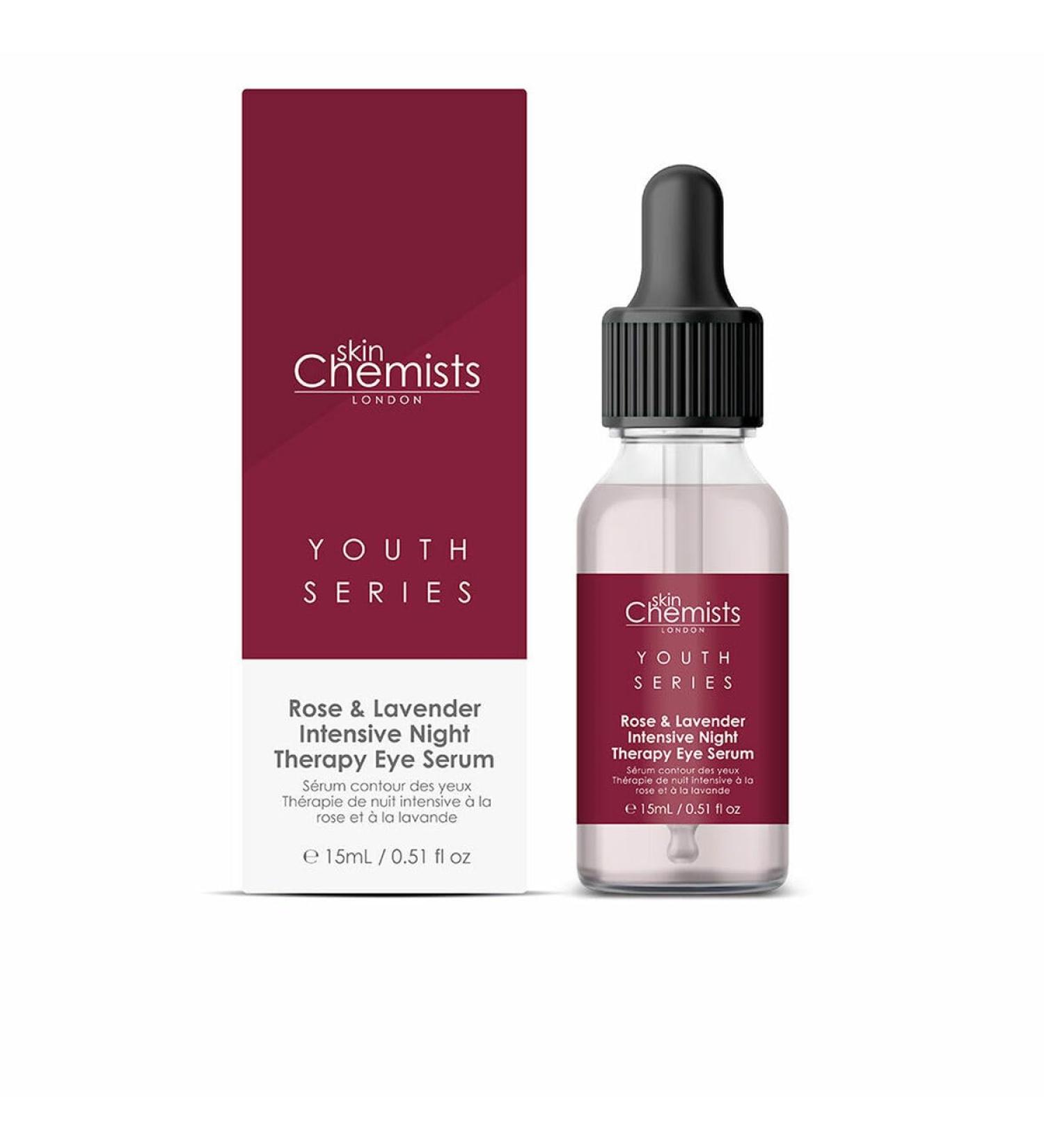 ROSE & LAVENDER intensive night therapy eye serum 15 ml