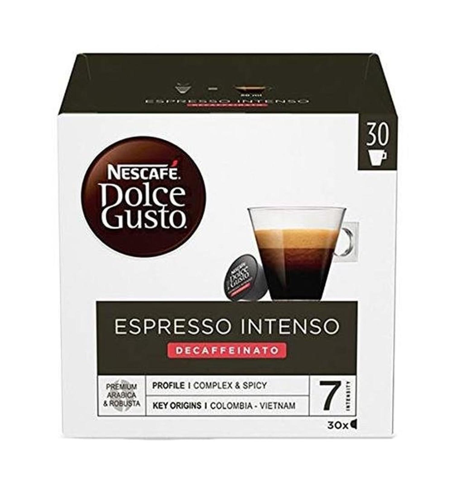 Dolce Gusto Coffee Capsules ESPRESSO INTENSO DECAFFEINATED