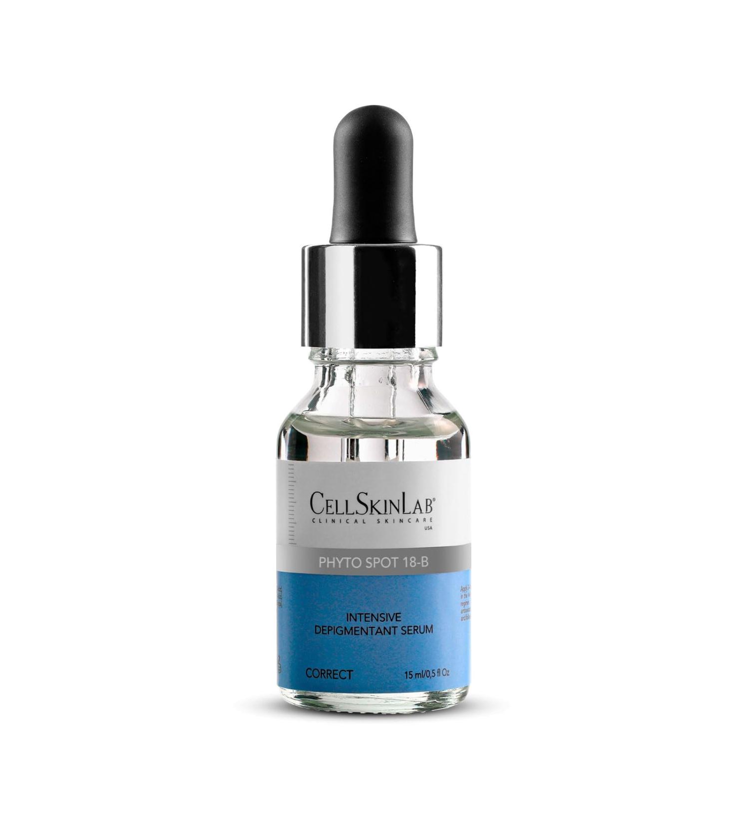 CellSkinLab Phyto Spot 18-B CSL - Intense Despigmentant Serum - Hyperpigmentation Brightening Serum with High Concentration of Niacinamide AntiSpot Complex and Hyaluronic Acid - Buy Online on GoSupps.com