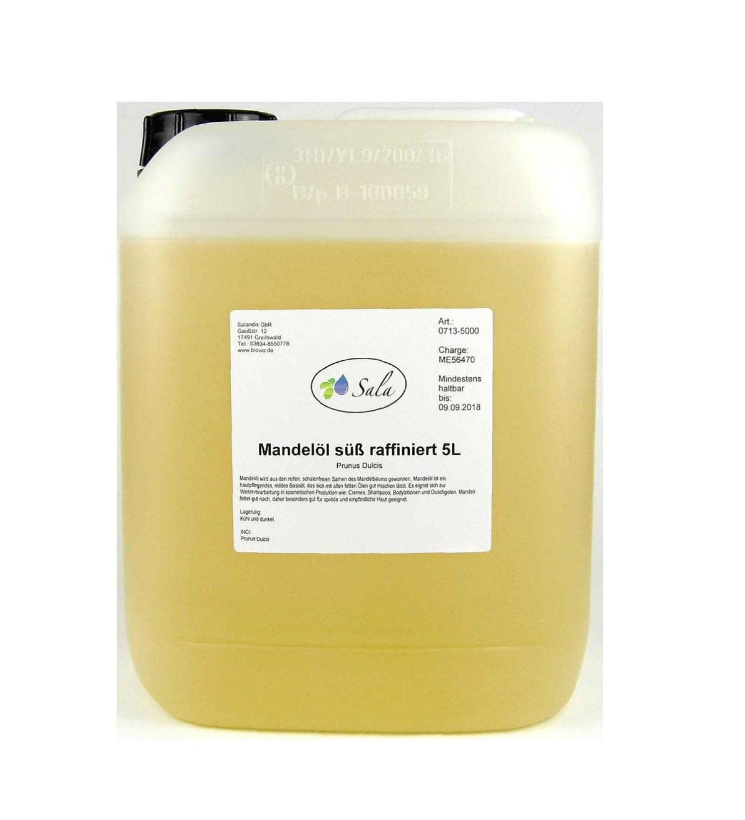 Sala almond oil refined (5 l canister)