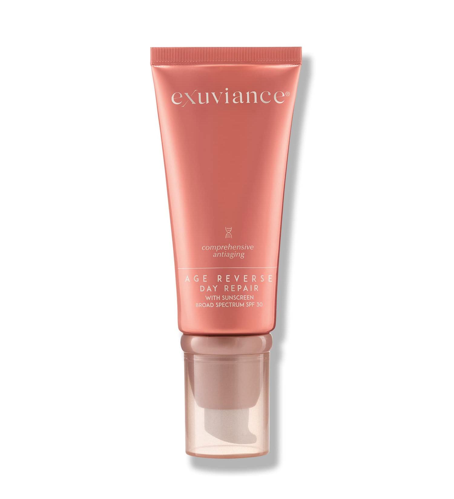 EXUVIANCE Age Reverse Day Repair SPF 30 Firming Face Cream with Retinol, NeoGlucosamine, Peptides & Antioxidants - 50g - Buy Online on GoSupps.com