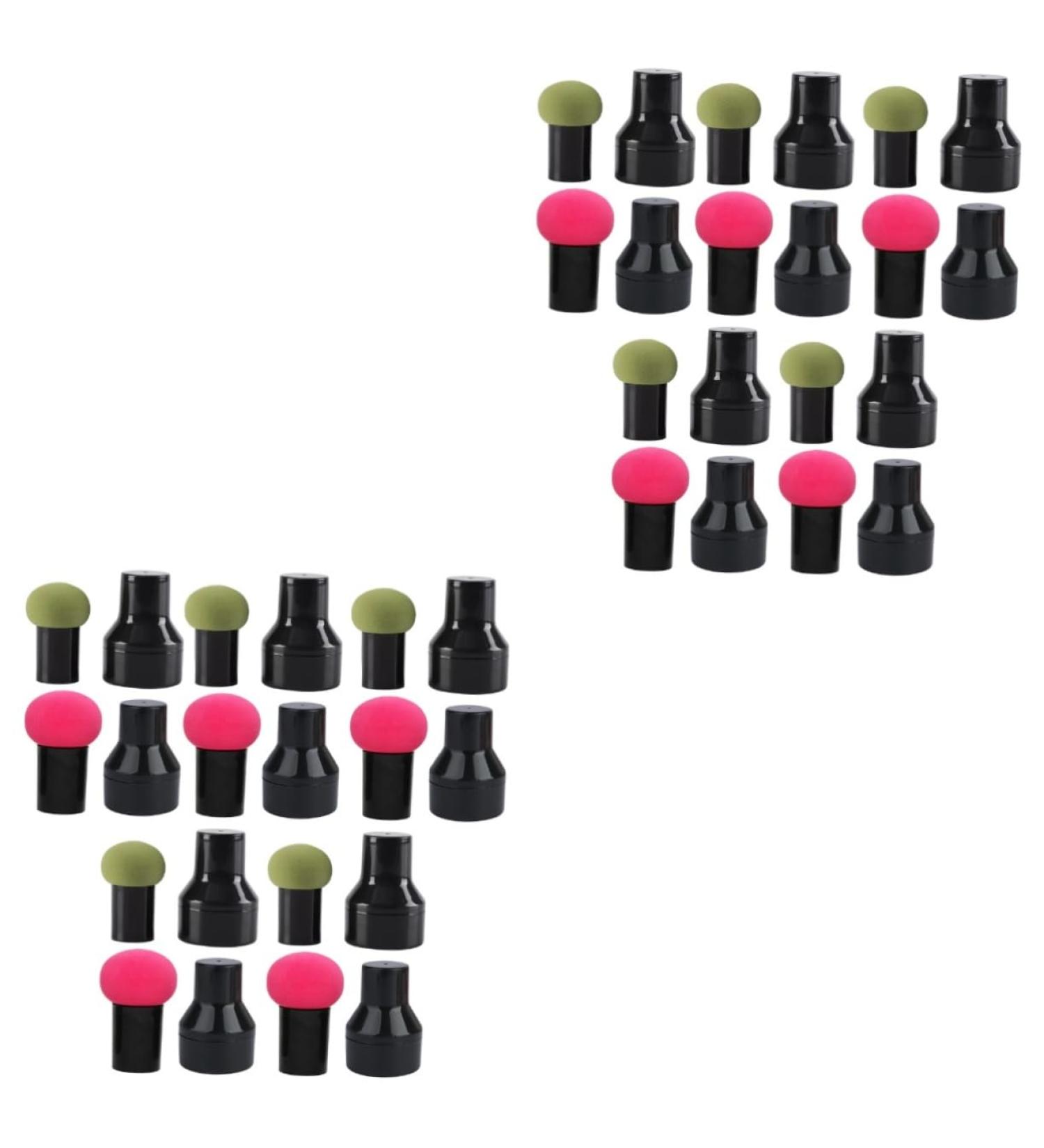 POPETPOP Simple Puff 20 Sets Mushroom Head Puff Non Latex Makeup Foundation Hydrophilic Polyurethane Girl Makeup Pad - Buy Online on GoSupps.com